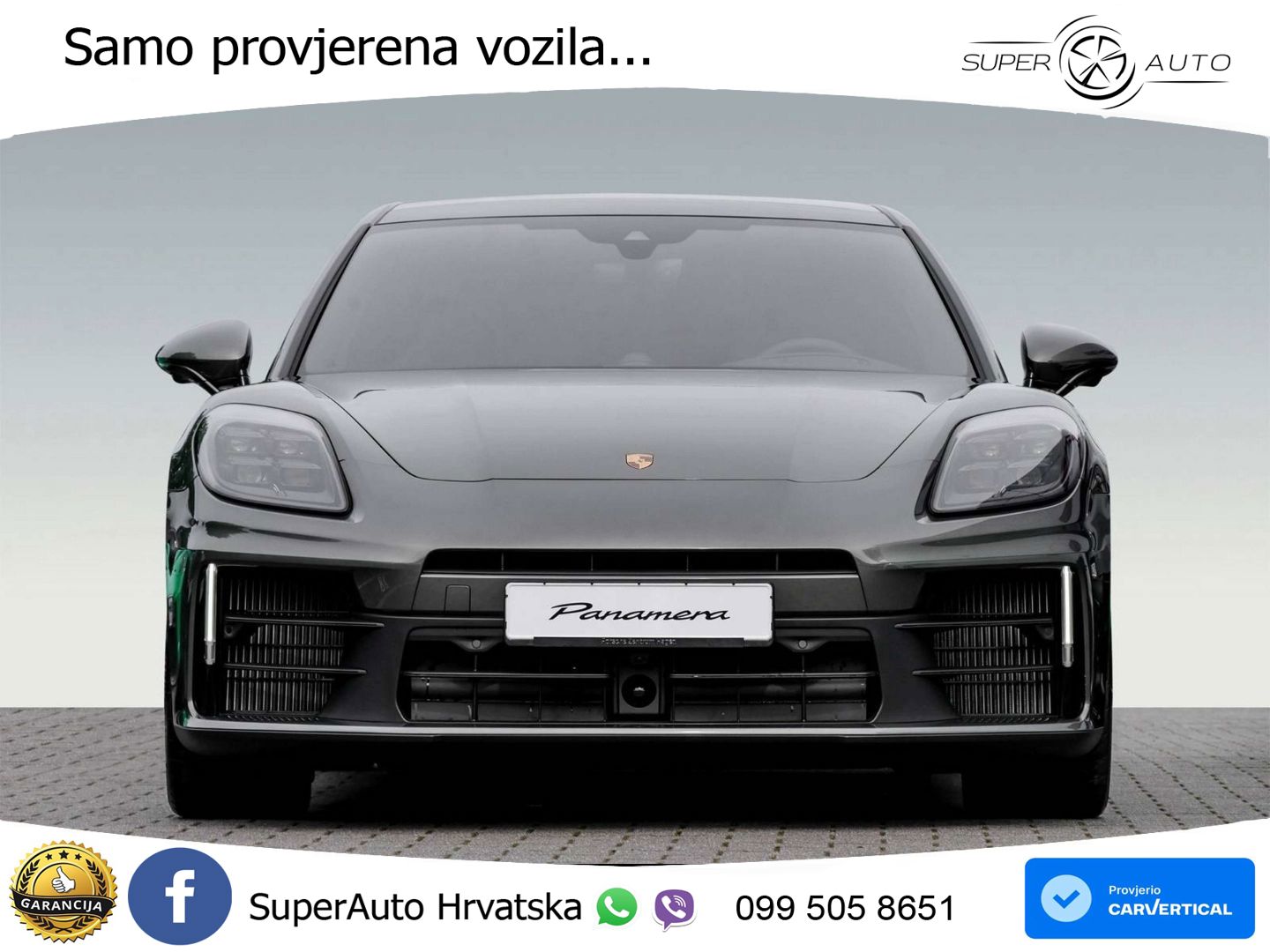 Porsche Panamera 4S 2.9 V6 (544 KS) E-Hybrid PDK ZRAČNI+ACC+GR SJED+KAM+PANO