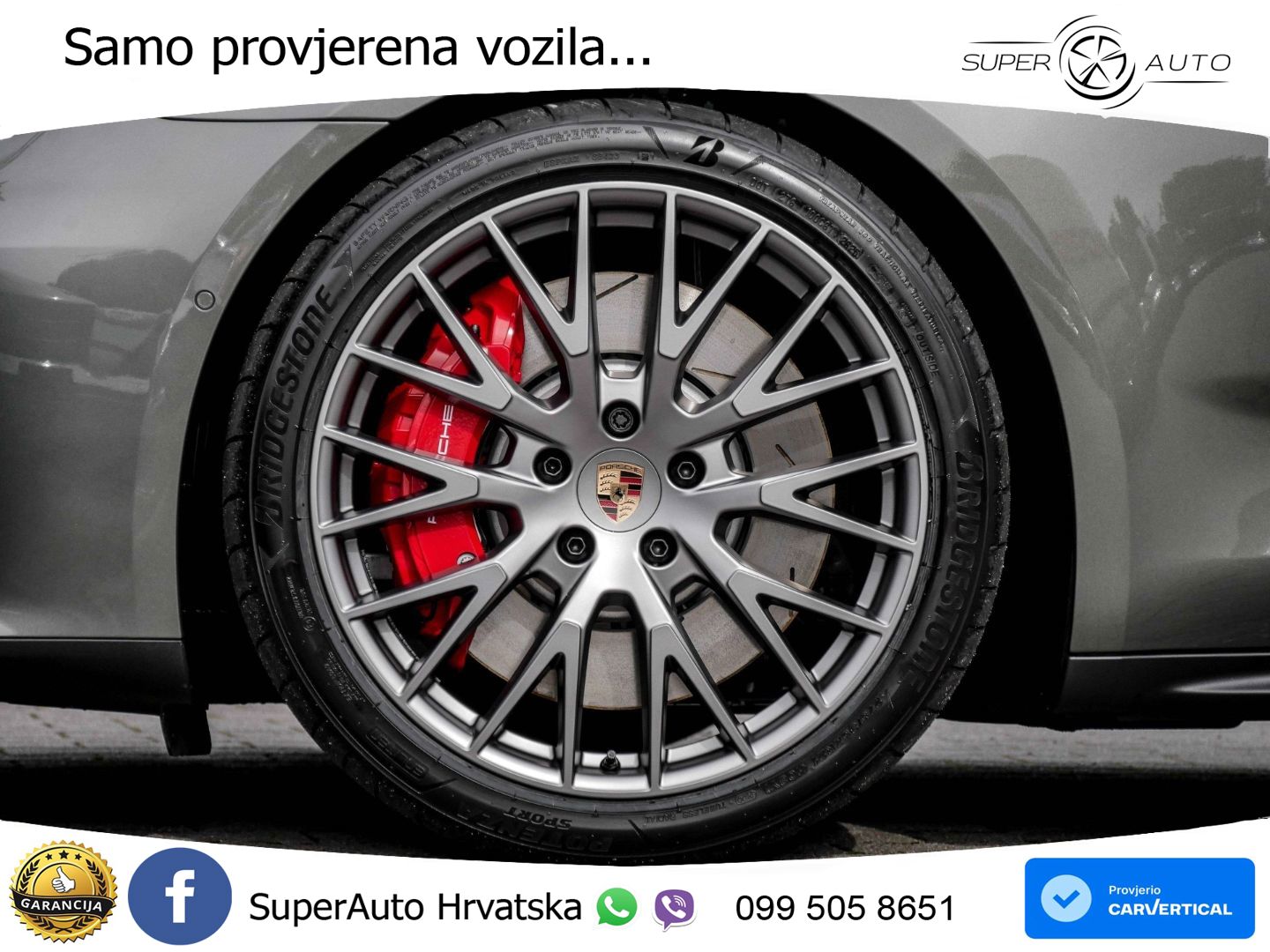Porsche Panamera 4S 2.9 V6 (544 KS) E-Hybrid PDK ZRAČNI+ACC+GR SJED+KAM+PANO