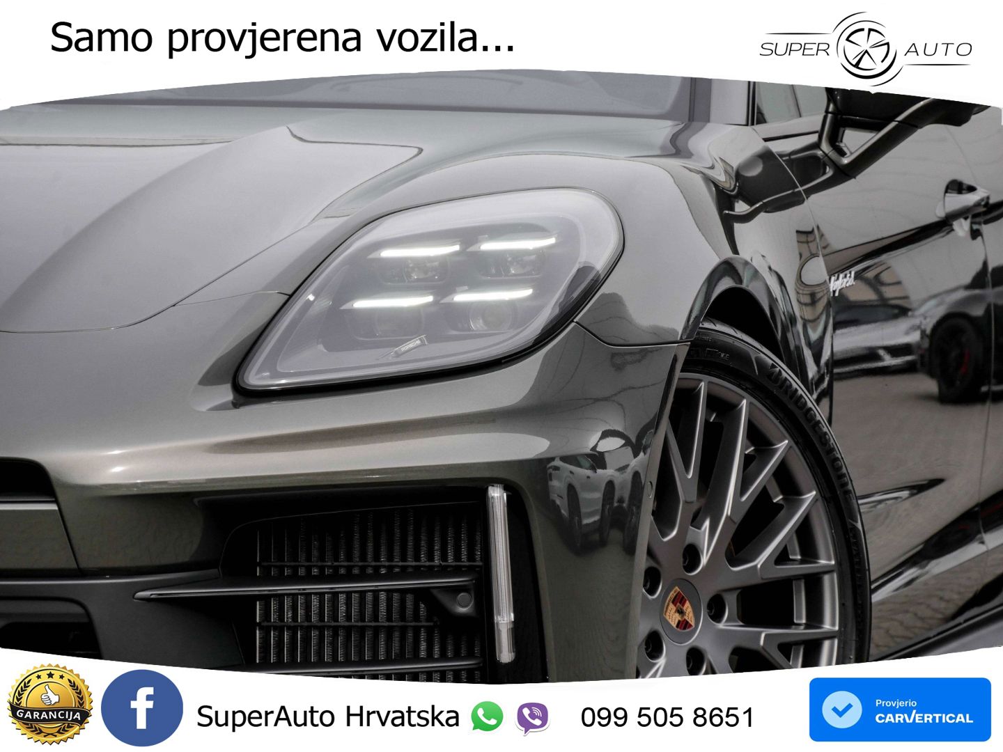 Porsche Panamera 4S 2.9 V6 (544 KS) E-Hybrid PDK ZRAČNI+ACC+GR SJED+KAM+PANO