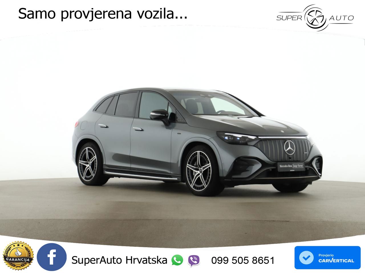 Mercedes EQE SUV AMG 43 100 kWh (476 KS) 4MATIC ACC+HEAD+4xGR SJED+360+PANO