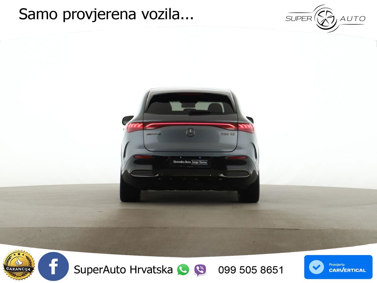 Mercedes EQE SUV AMG 43 100 kWh (476 KS) 4MATIC ACC+HEAD+4xGR SJED+360+PANO