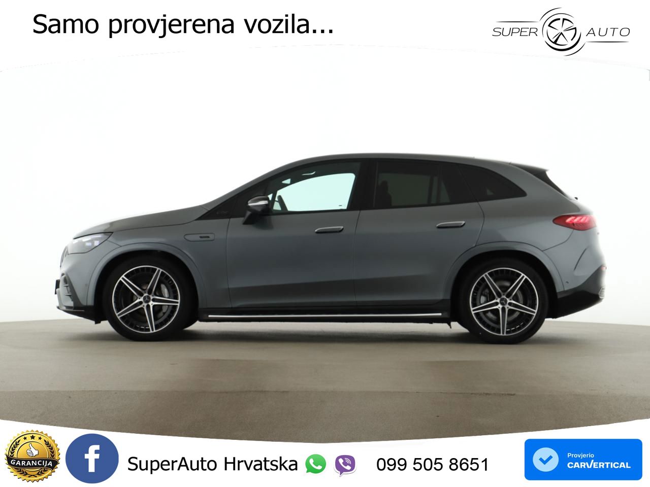 Mercedes EQE SUV AMG 43 100 kWh (476 KS) 4MATIC ACC+HEAD+4xGR SJED+360+PANO