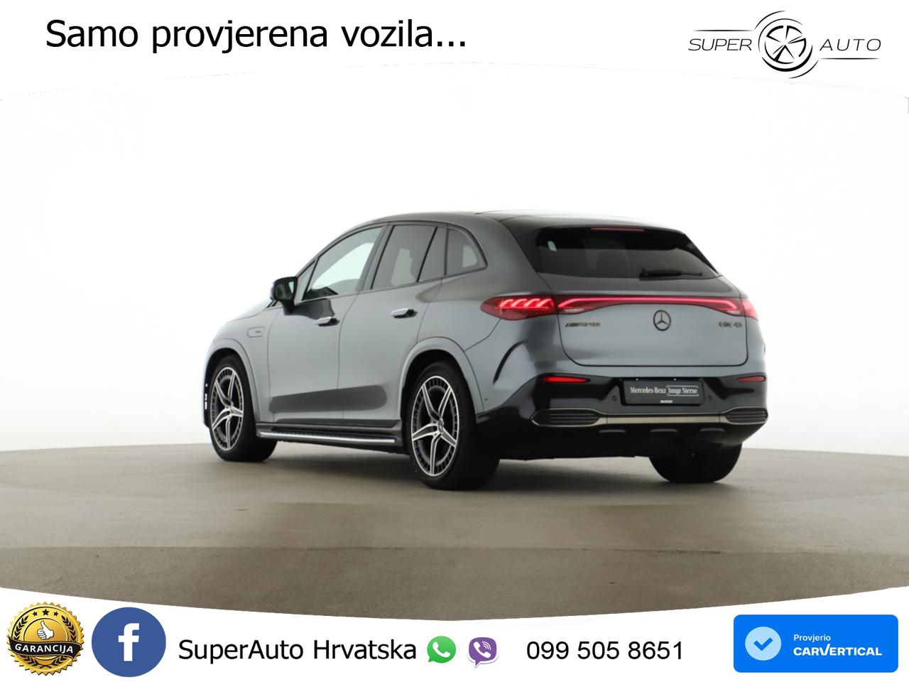 Mercedes EQE SUV AMG 43 100 kWh (476 KS) 4MATIC ACC+HEAD+4xGR SJED+360+PANO