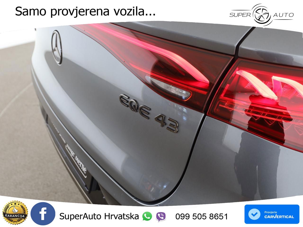 Mercedes EQE SUV AMG 43 100 kWh (476 KS) 4MATIC ACC+HEAD+4xGR SJED+360+PANO