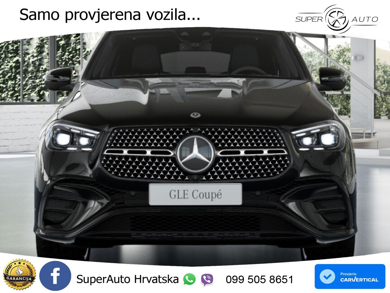 Mercedes GLE Coupe 450d (367 KS) EQ Boost 4MATIC 9G-TRONIC AMG LED+GR SJED+ACC