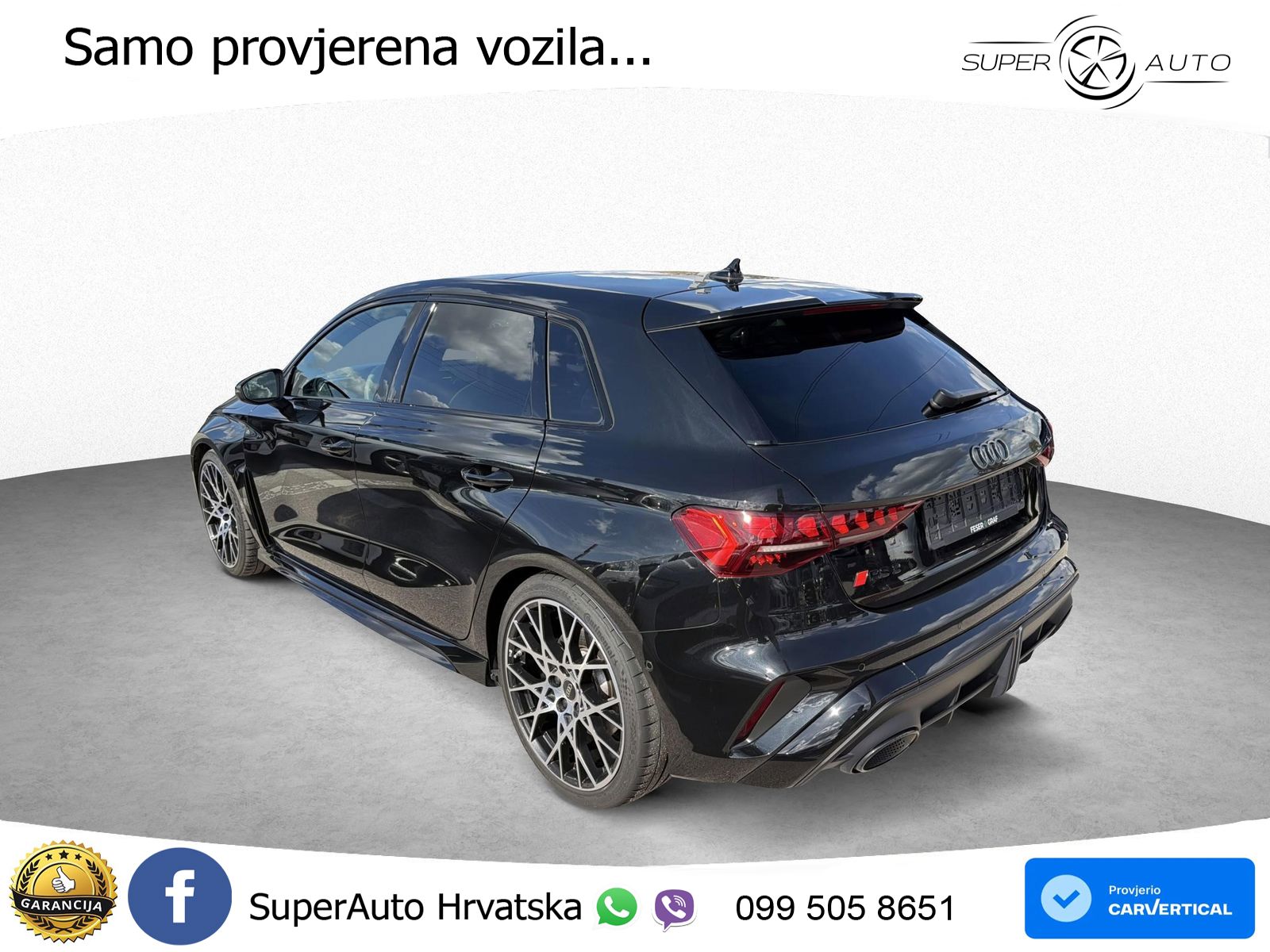 Audi RS3 Sedan 2.5 TFSI (400 KS) quattro S tronic LED+GR SJED+ACC