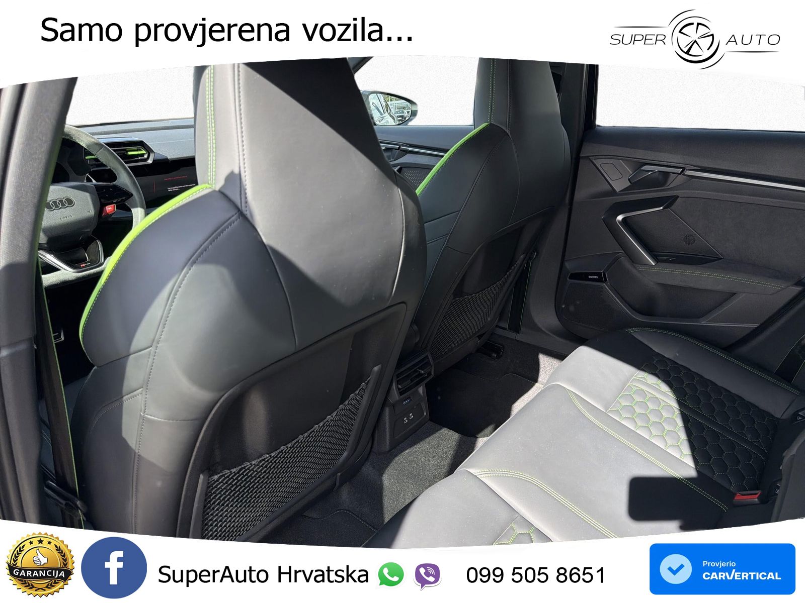 Audi RS3 Sedan 2.5 TFSI (400 KS) quattro S tronic LED+GR SJED+ACC