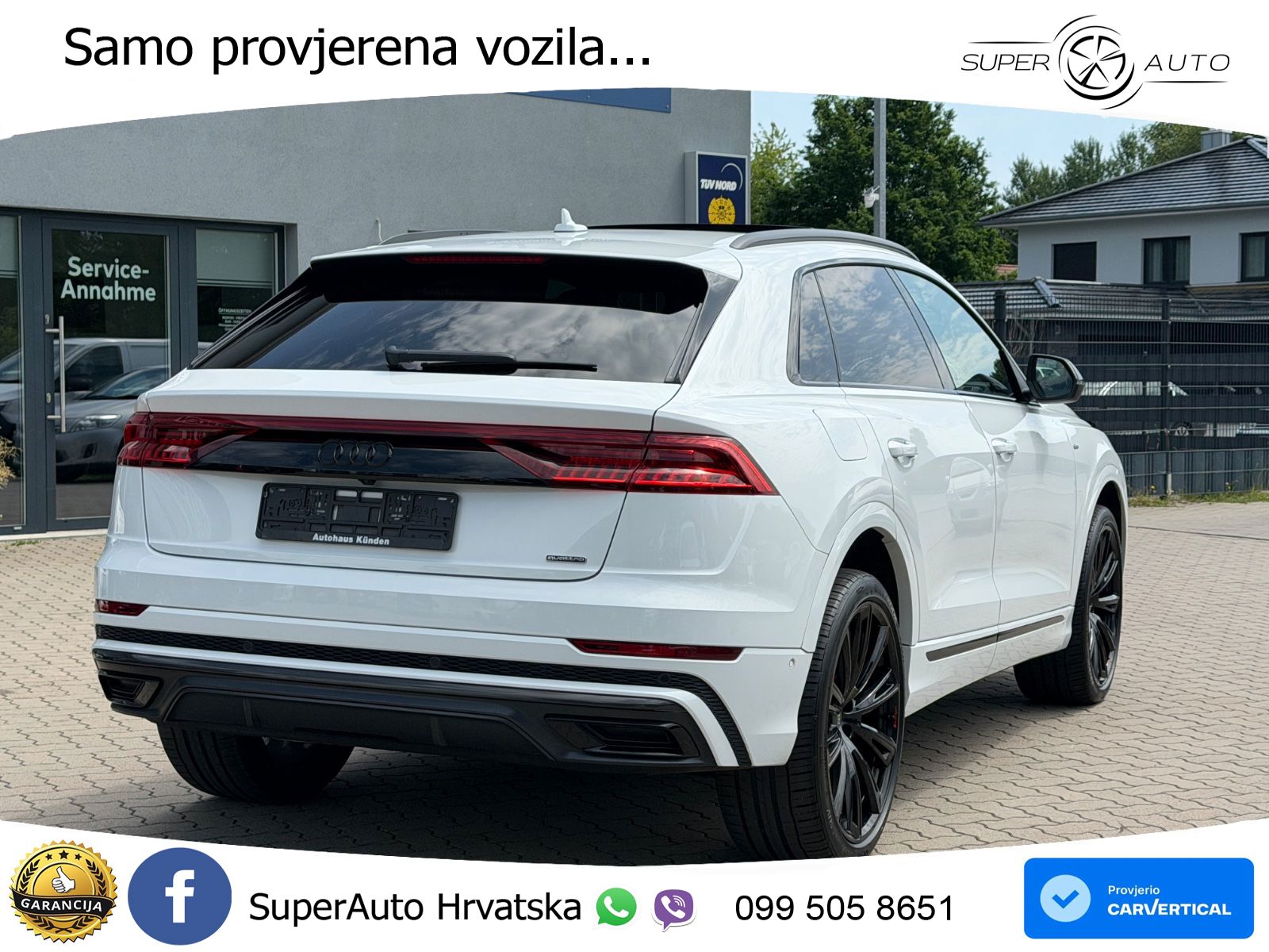 Audi Q8 50 TDI V6 (286 KS) quattro Tiptronic