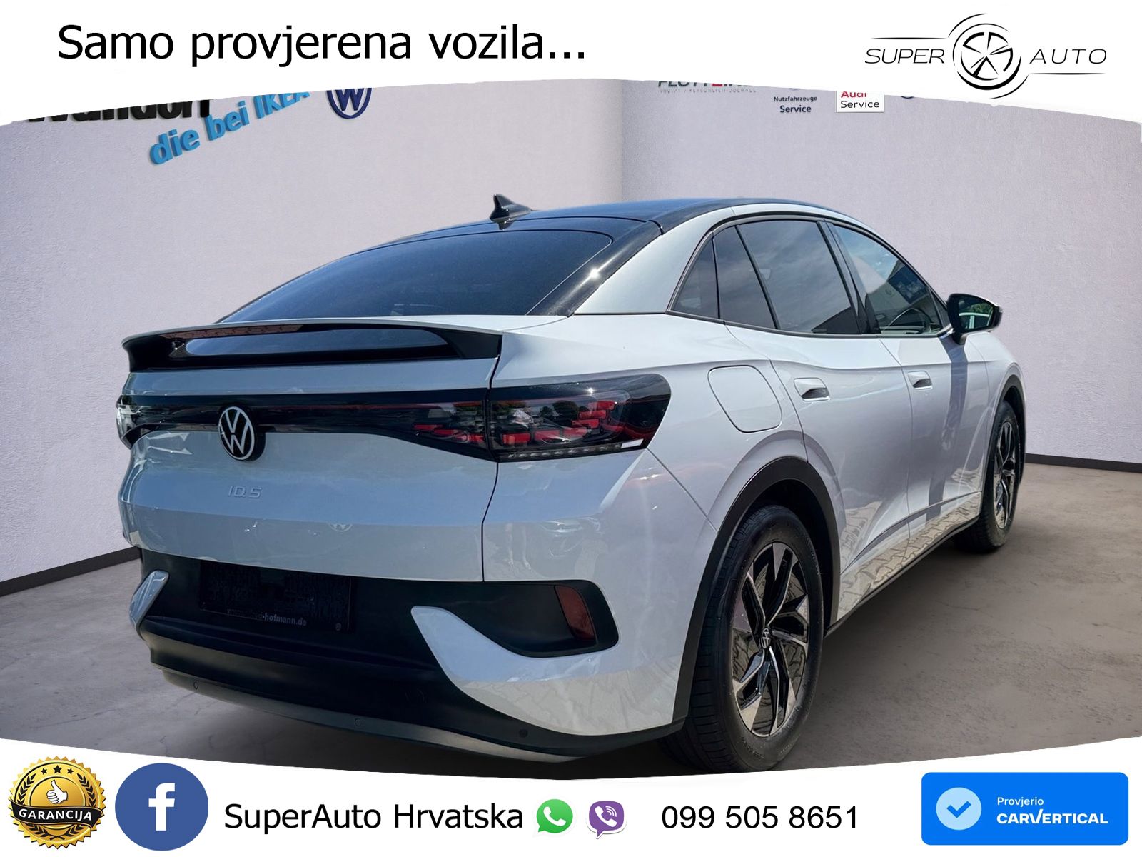 Volkswagen ID.5 Pro 82 kWh (286 KS)