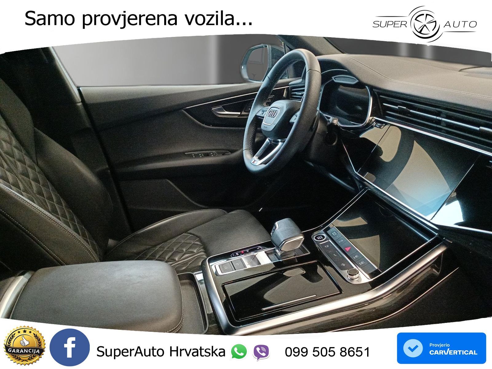 Audi Q8 55 TFSIe V6 (381 KS) quattro tiptronic 2x S line LED+GR SJED+ACC