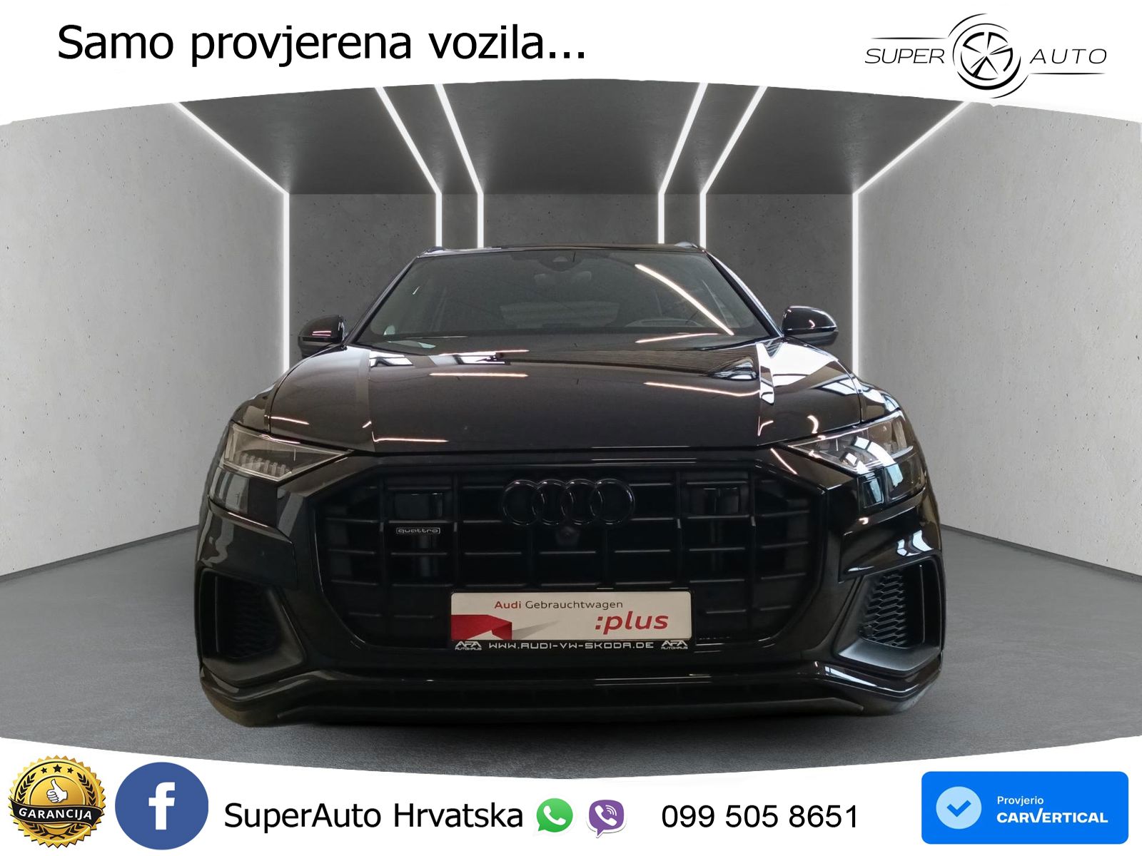 Audi Q8 55 TFSIe V6 (381 KS) quattro tiptronic 2x S line LED+GR SJED+ACC