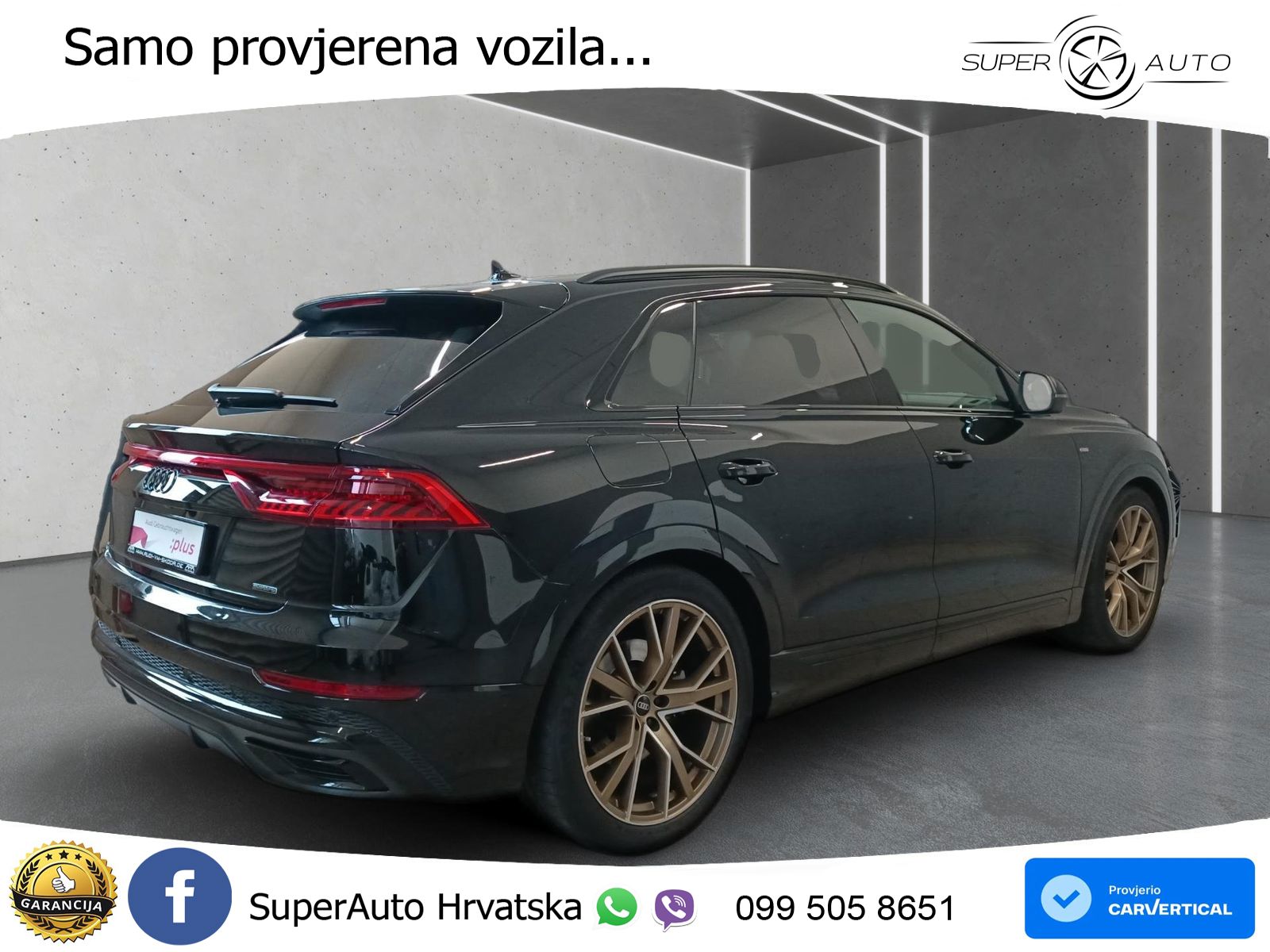 Audi Q8 55 TFSIe V6 (381 KS) quattro tiptronic 2x S line LED+GR SJED+ACC