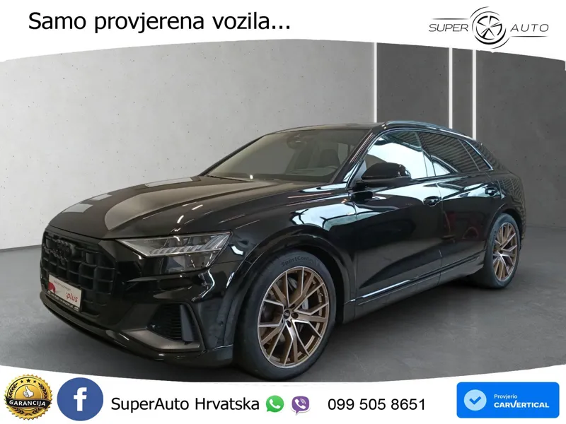 Audi Q8 55 TFSIe V6 (381 KS) quattro tiptronic 2x S line LED+GR SJED+ACC
