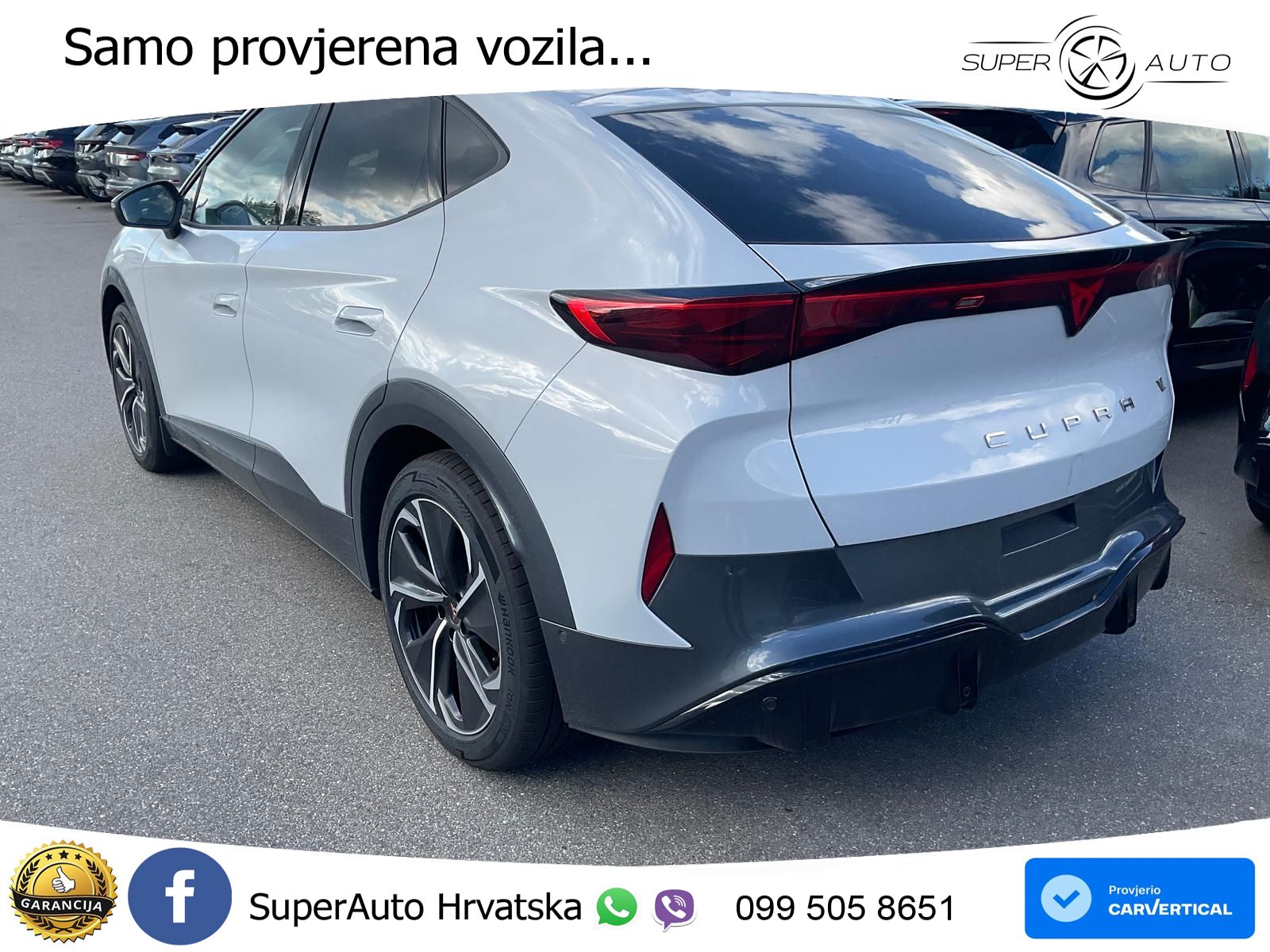 Cupra Tavascan 82 kWh (340 KS)  4WD VZ LED+GR SJED+ACC