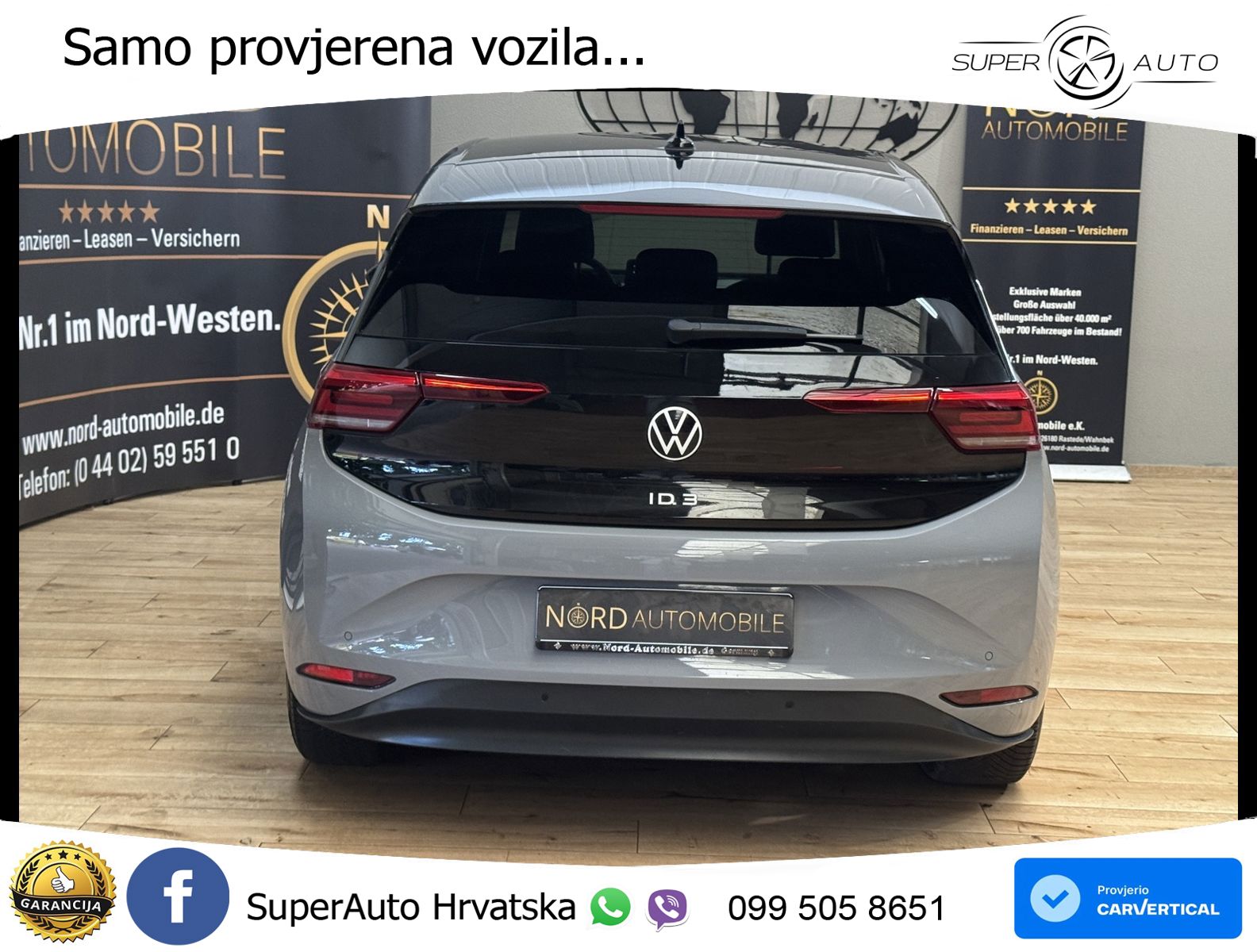 Volkswagen ID.3 Pro 62 kWh (204 KS)
