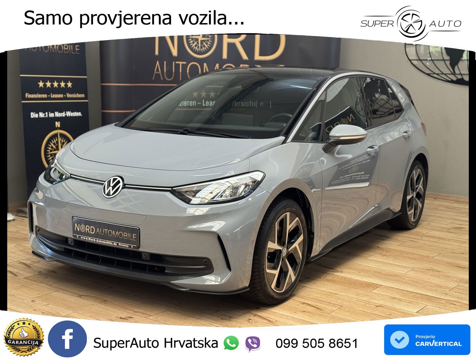 Volkswagen ID.3 Pro 62 kWh (204 KS)