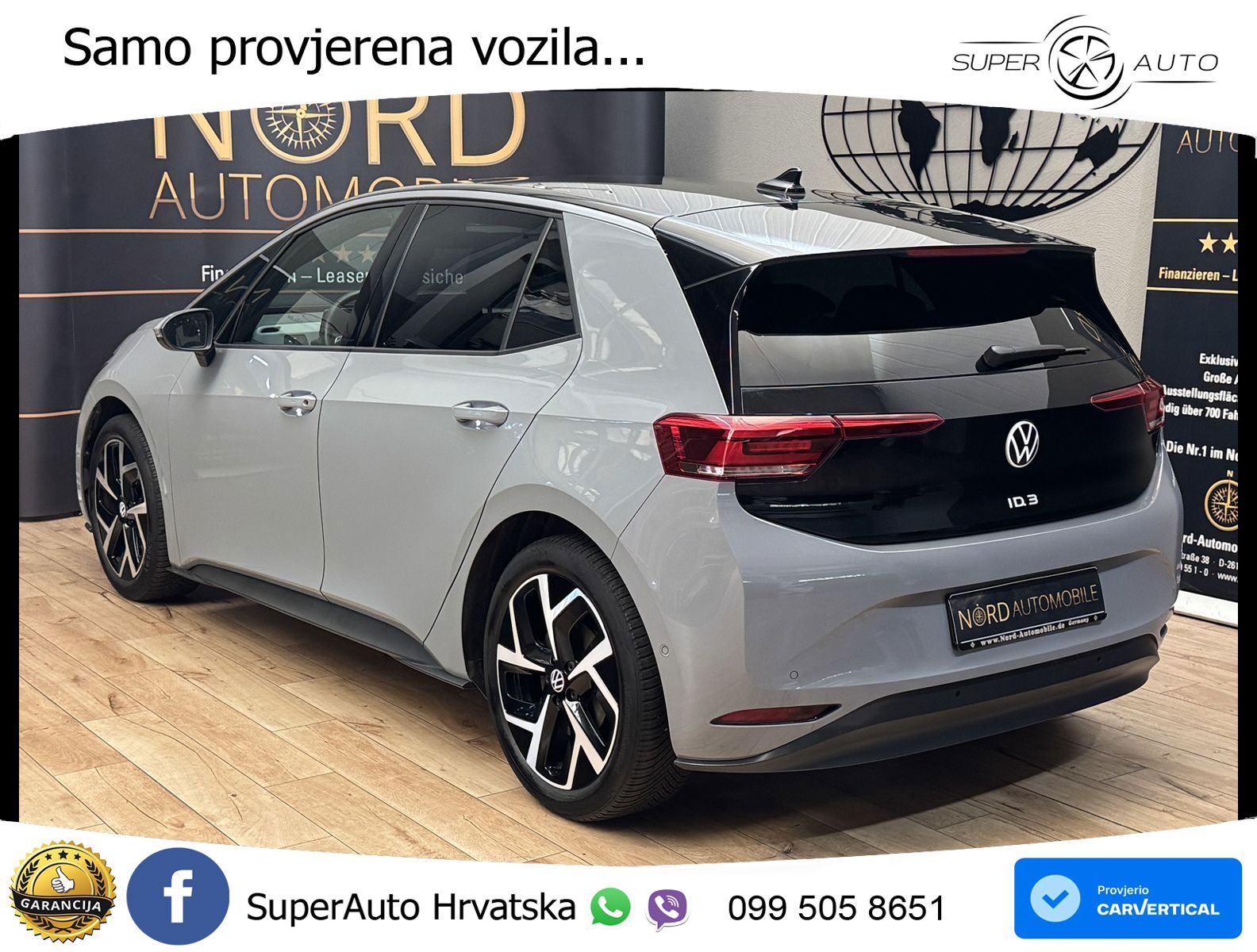 Volkswagen ID.3 Pro 62 kWh (204 KS)