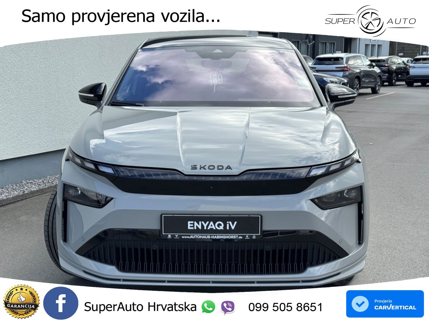 Škoda Enyaq Coupe iV 85 82 kWh (286 KS) SportLine LED+GR SJED+ACC
