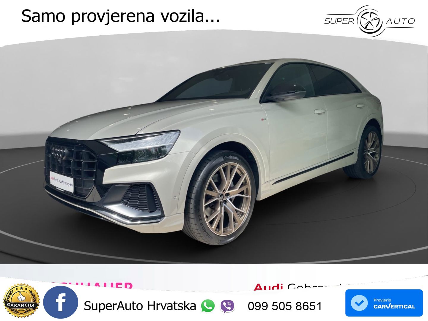 Audi Q8 50 TDI V6 (286 KS) quattro Tiptronic