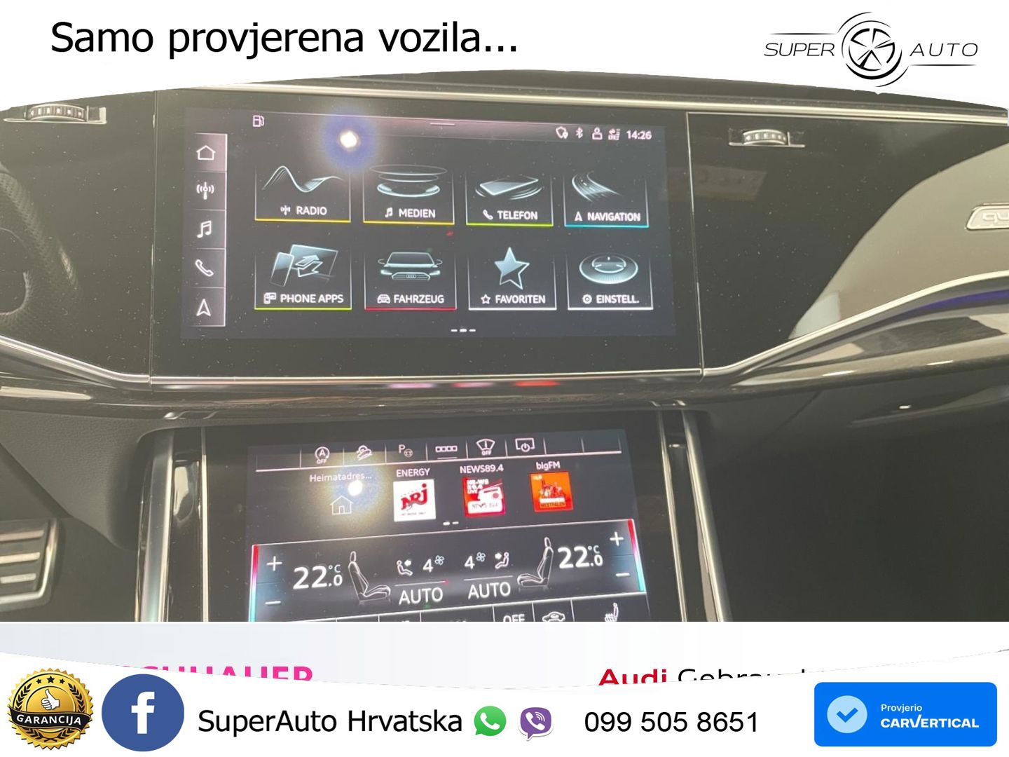Audi Q8 50 TDI V6 (286 KS) quattro Tiptronic