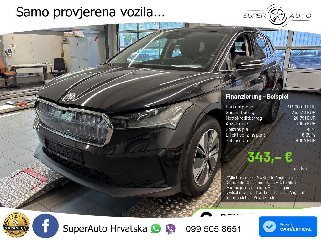 Škoda Enyaq iV 80 82 kWh (204 KS) Loft LED+GR SJED+ACC