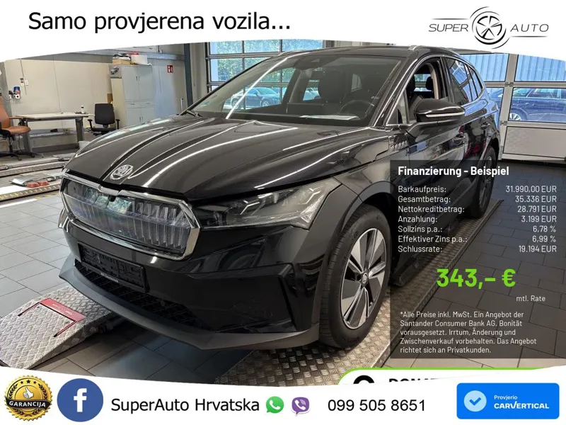 Škoda Enyaq iV 80 82 kWh (204 KS) Loft LED+GR SJED+ACC