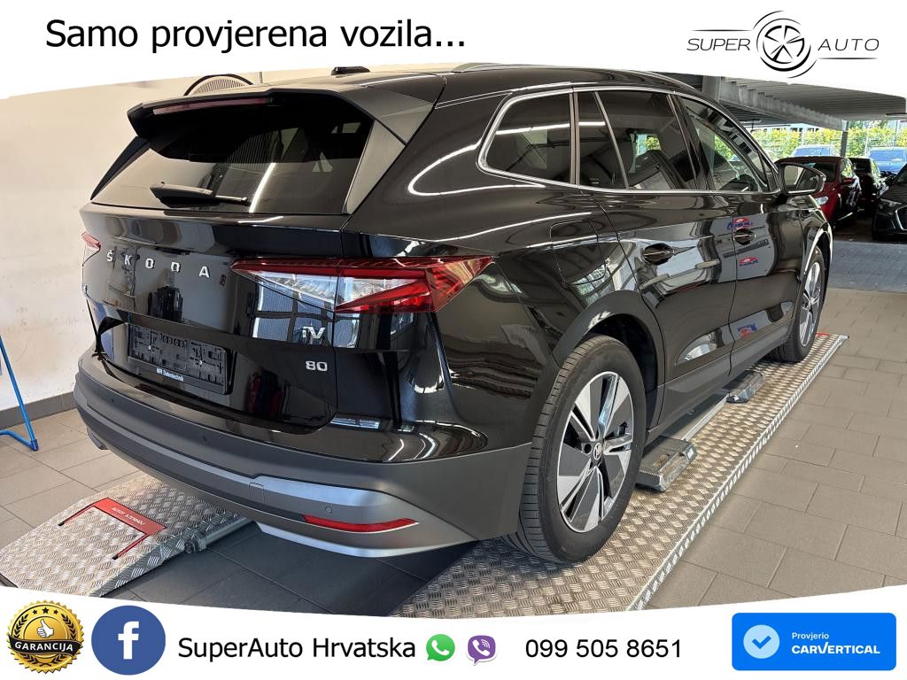 Škoda Enyaq iV 80 82 kWh (204 KS) Loft LED+GR SJED+ACC