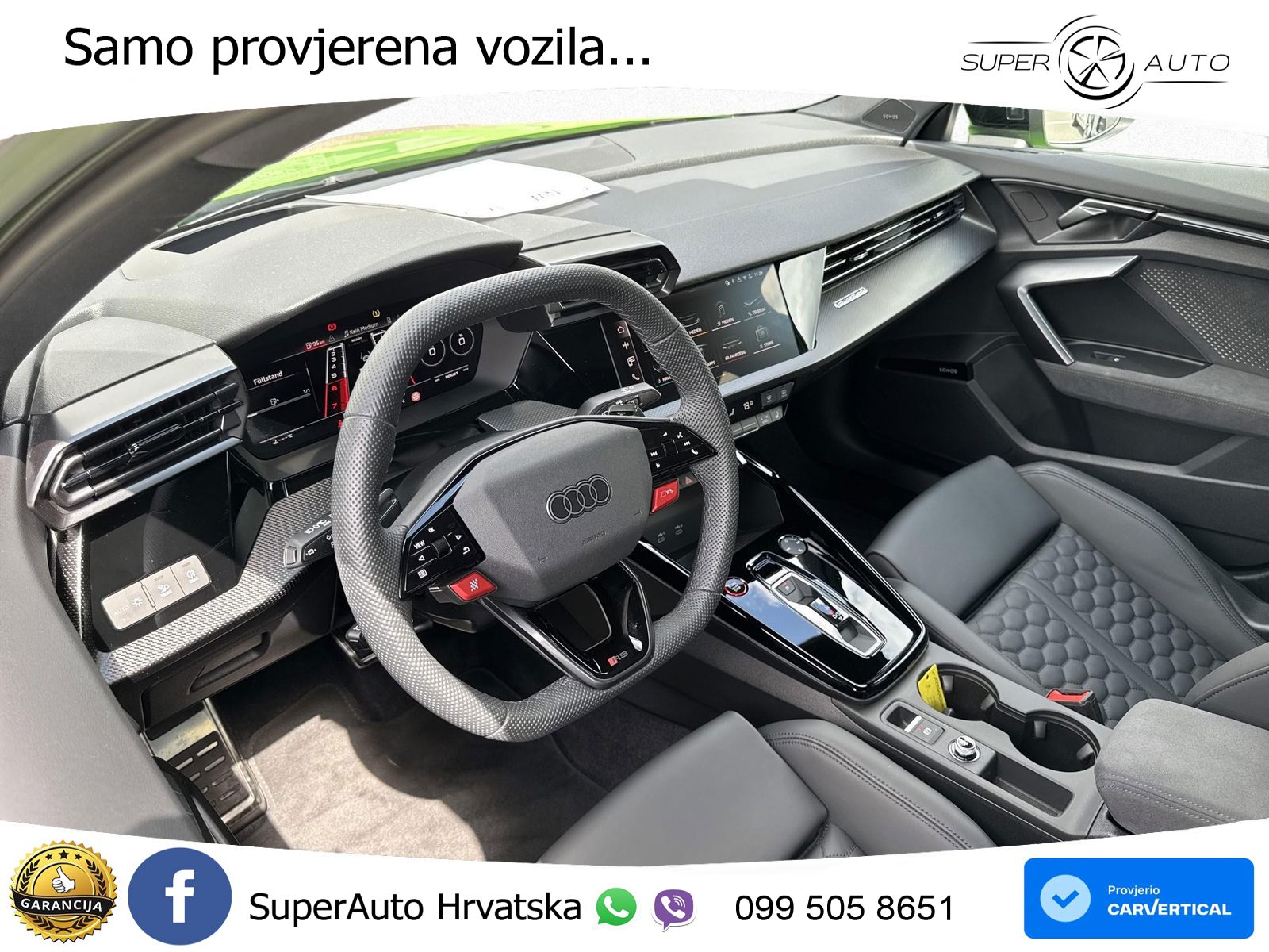 Audi RS3 Sedan 2.5 TFSI (400 KS) quattro S tronic LED+ACC