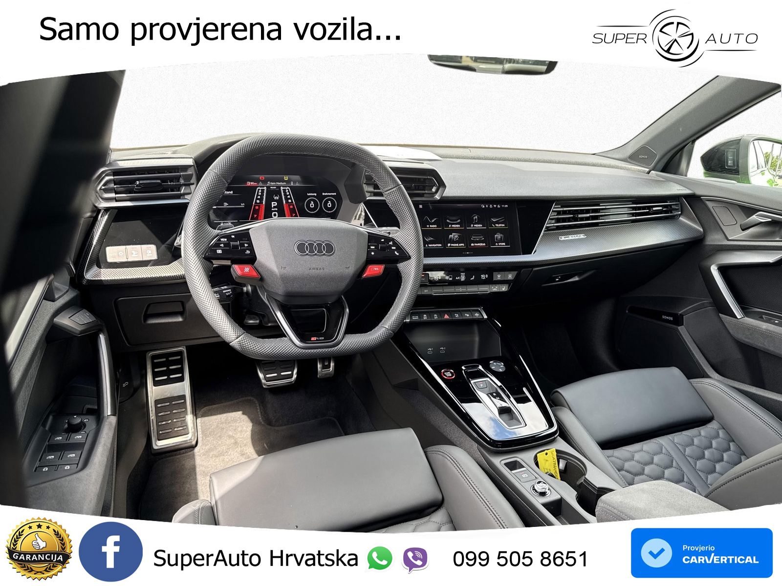 Audi RS3 Sedan 2.5 TFSI (400 KS) quattro S tronic LED+ACC
