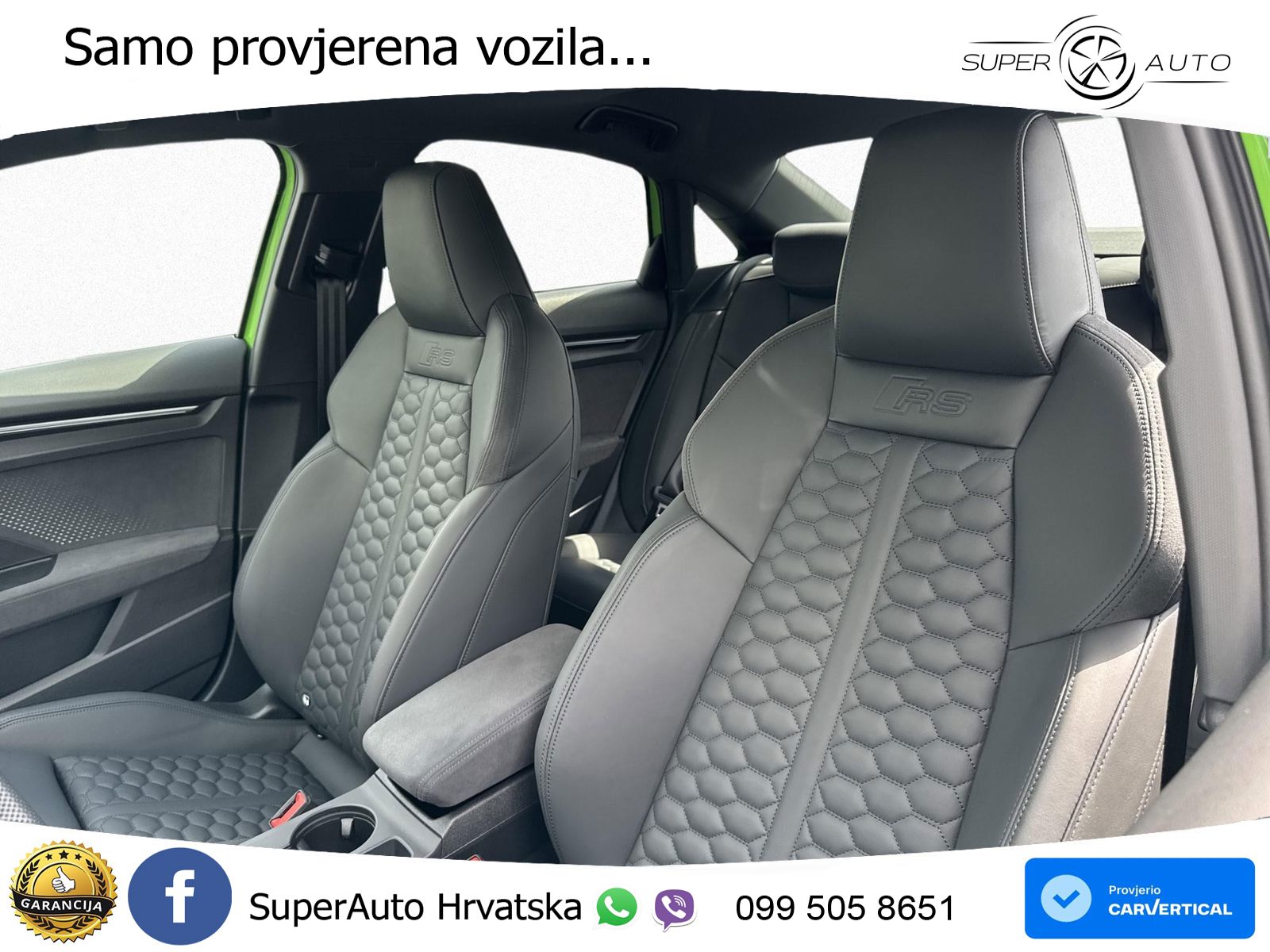 Audi RS3 Sedan 2.5 TFSI (400 KS) quattro S tronic LED+ACC