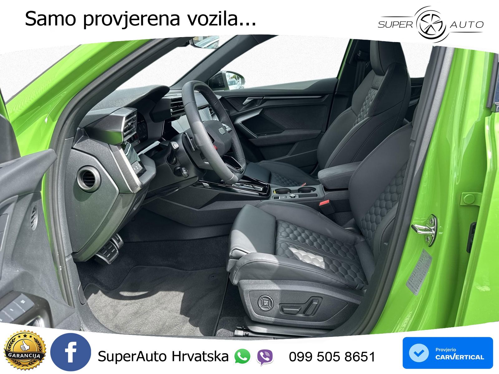 Audi RS3 Sedan 2.5 TFSI (400 KS) quattro S tronic LED+ACC