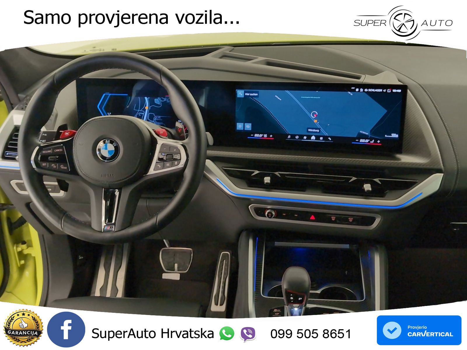 BMW XM 4.4 V8 (653 KS) xDrive Steptronic LED+GR SJED+ACC