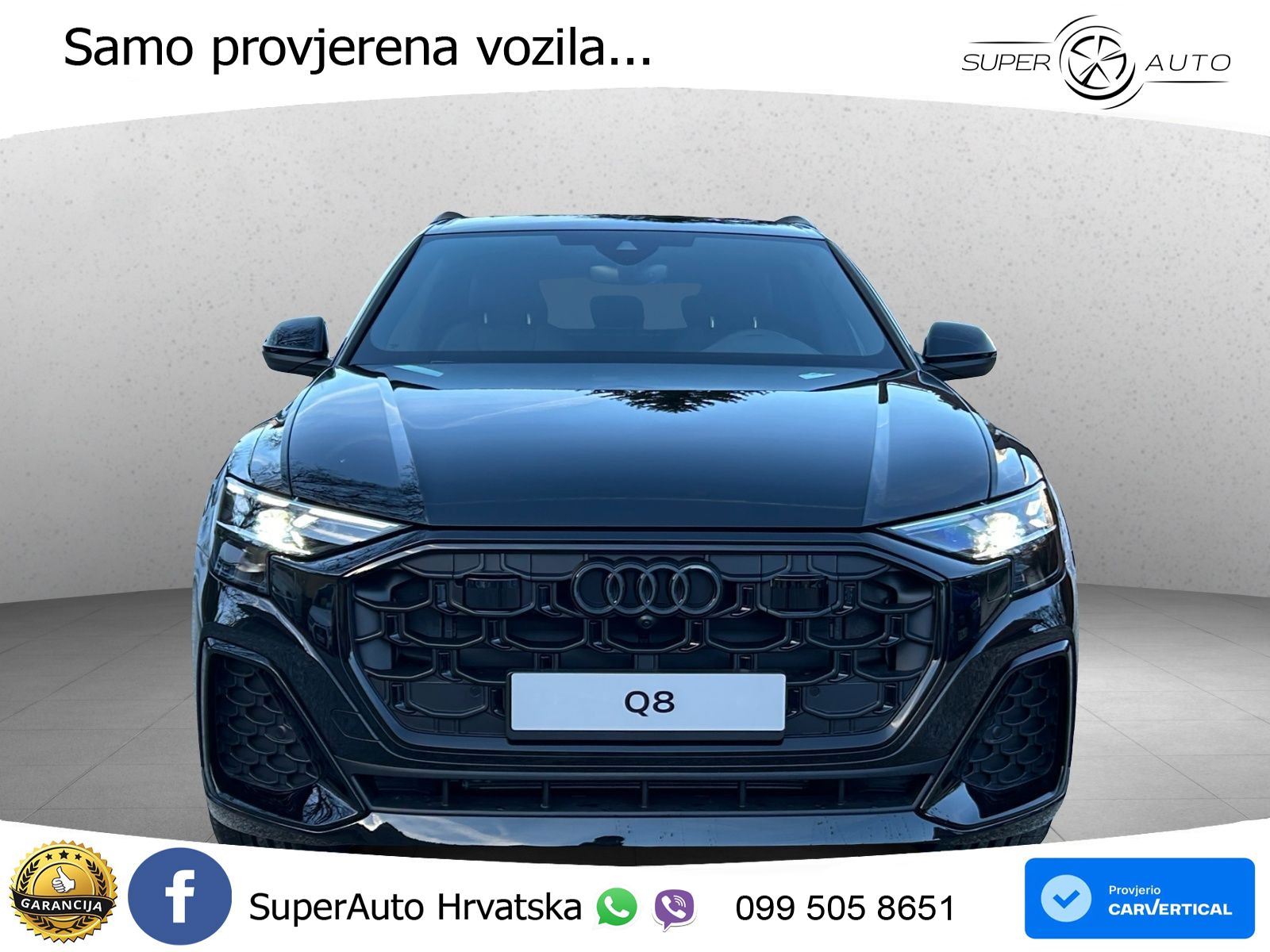 Audi Q8 50 TDI V6 (286 KS) quattro Tiptronic S line LED+GR SJED+ACC