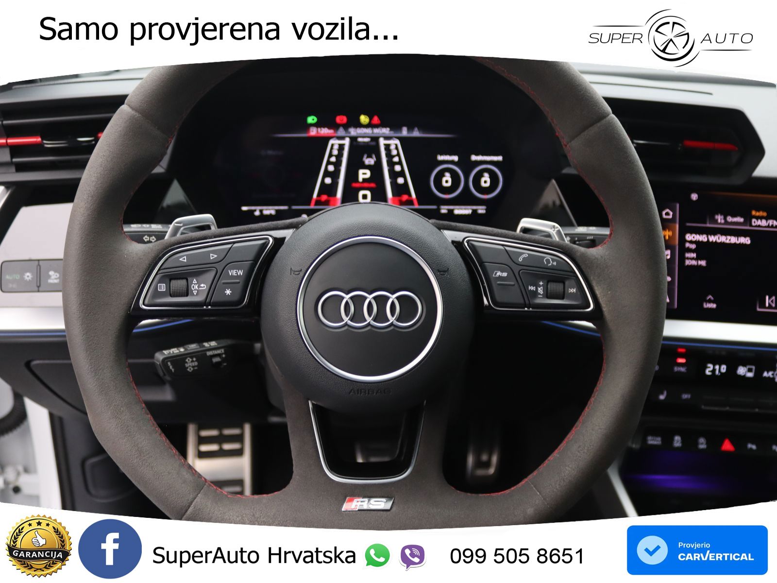 Audi RS3 Sedan 2.5 TFSI (400 KS) quattro S tronic LED+GR SJED+ACC