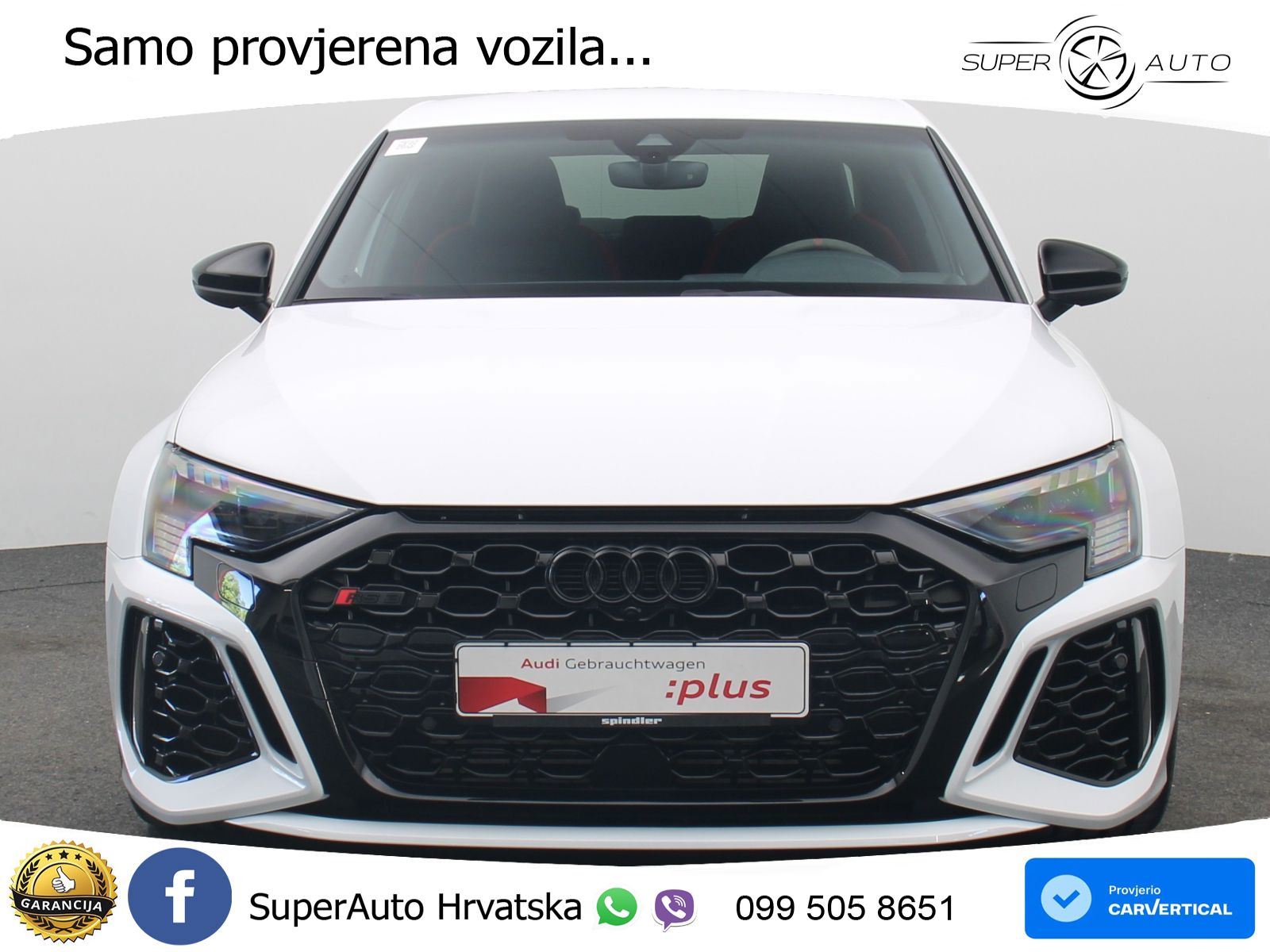 Audi RS3 Sedan 2.5 TFSI (400 KS) quattro S tronic LED+GR SJED+ACC
