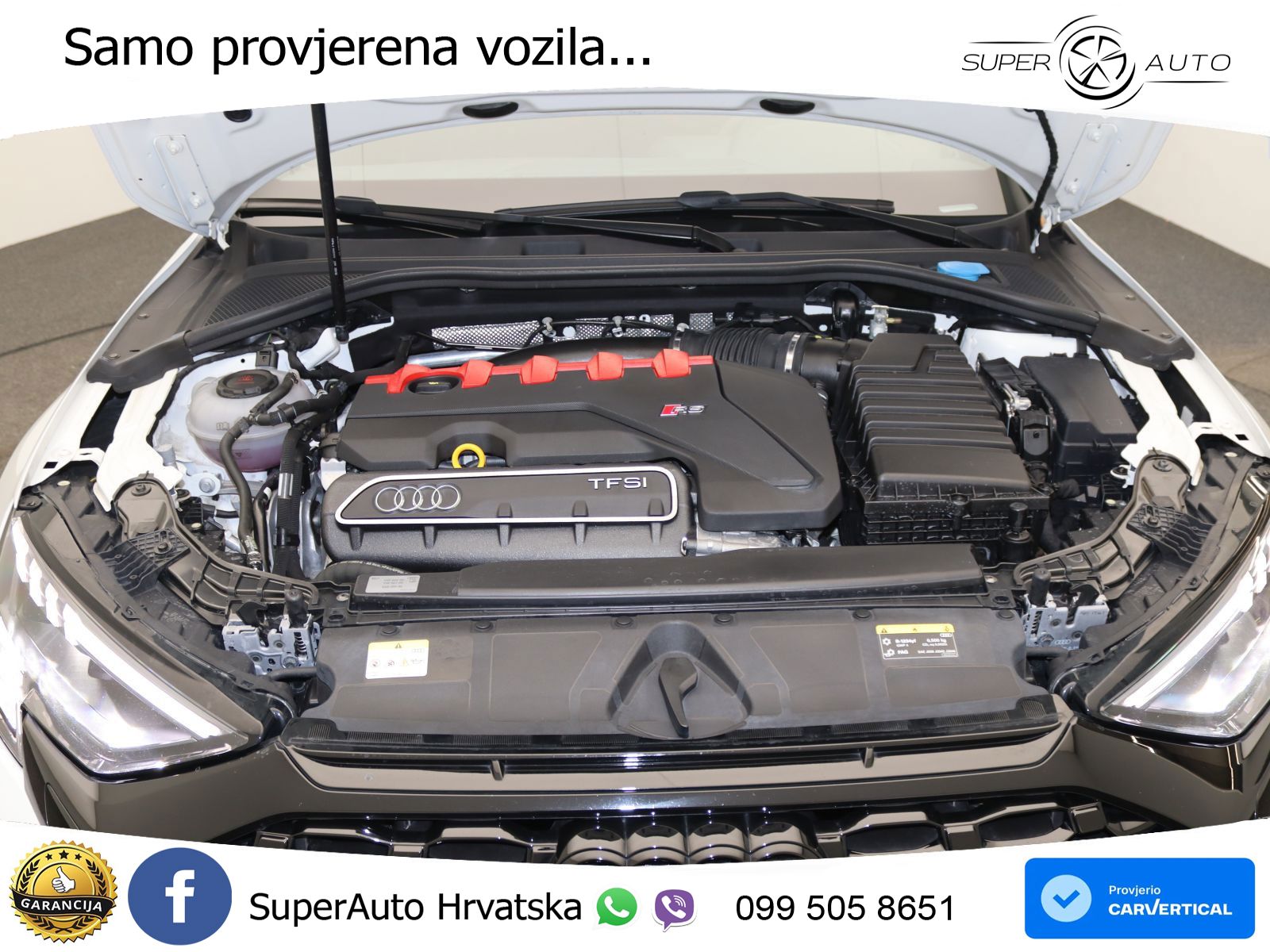 Audi RS3 Sedan 2.5 TFSI (400 KS) quattro S tronic LED+GR SJED+ACC