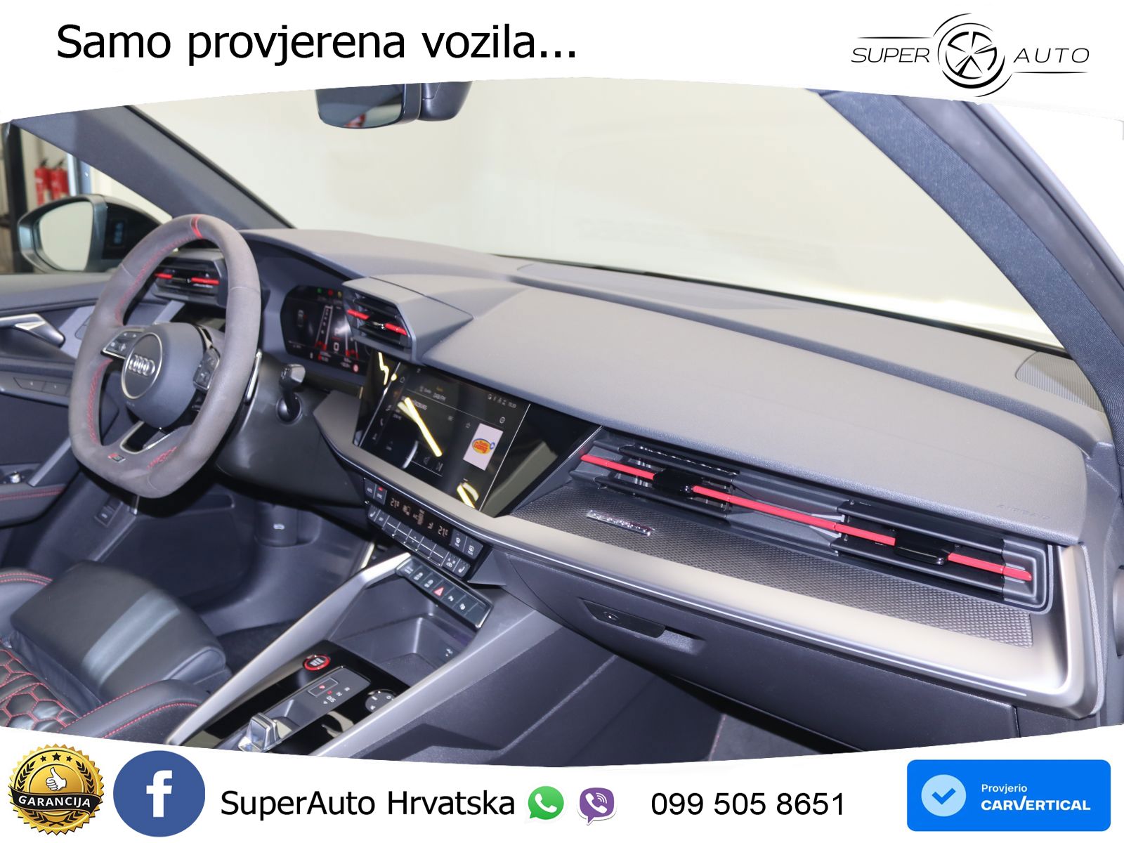 Audi RS3 Sedan 2.5 TFSI (400 KS) quattro S tronic LED+GR SJED+ACC