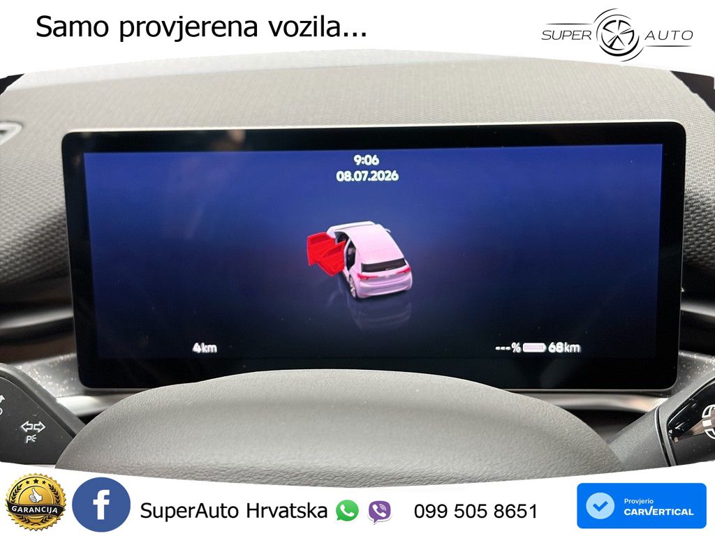 Volkswagen ID.3 58 kWh (190 KS)