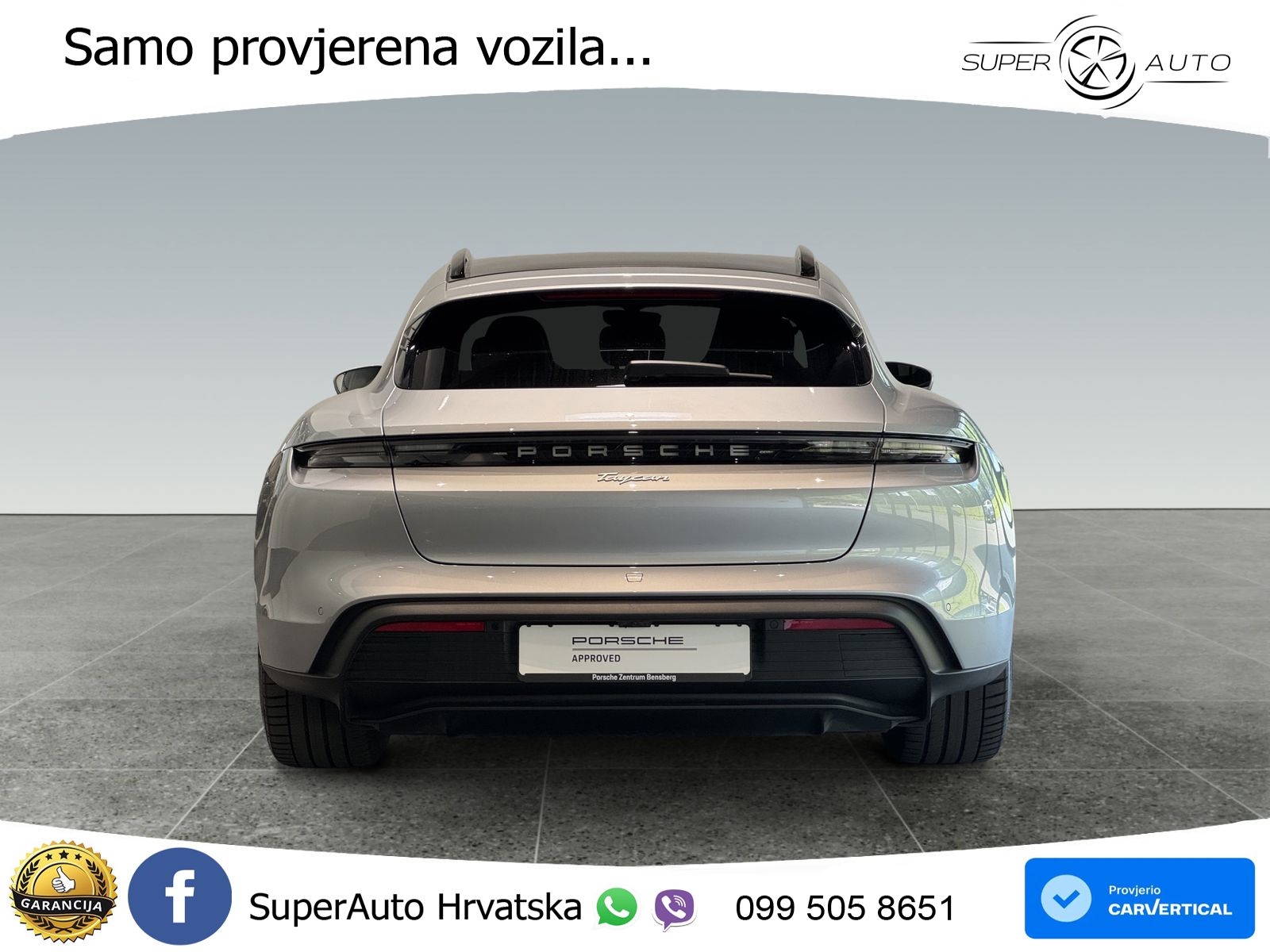 Porsche Taycan Sport Turismo Performance Plus 93.4 kWh (476 KS)