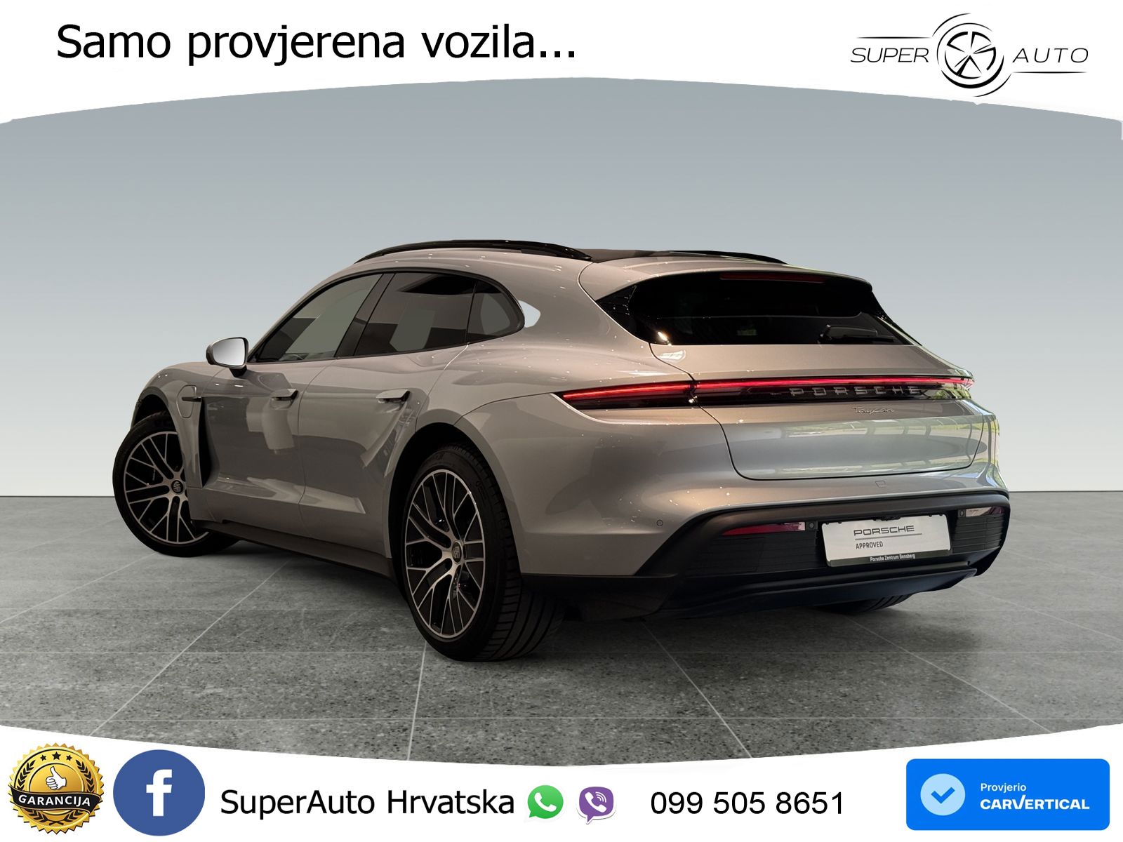 Porsche Taycan Sport Turismo Performance Plus 93.4 kWh (476 KS)