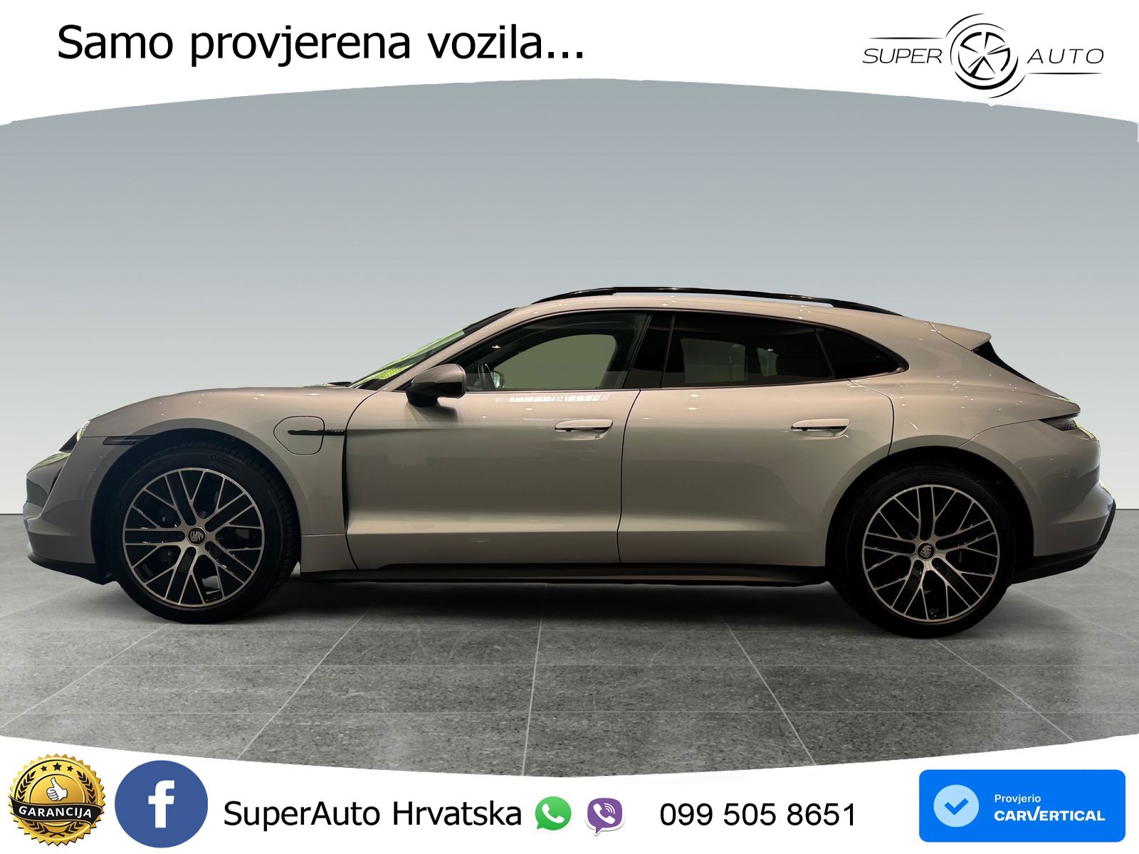 Porsche Taycan Sport Turismo Performance Plus 93.4 kWh (476 KS)