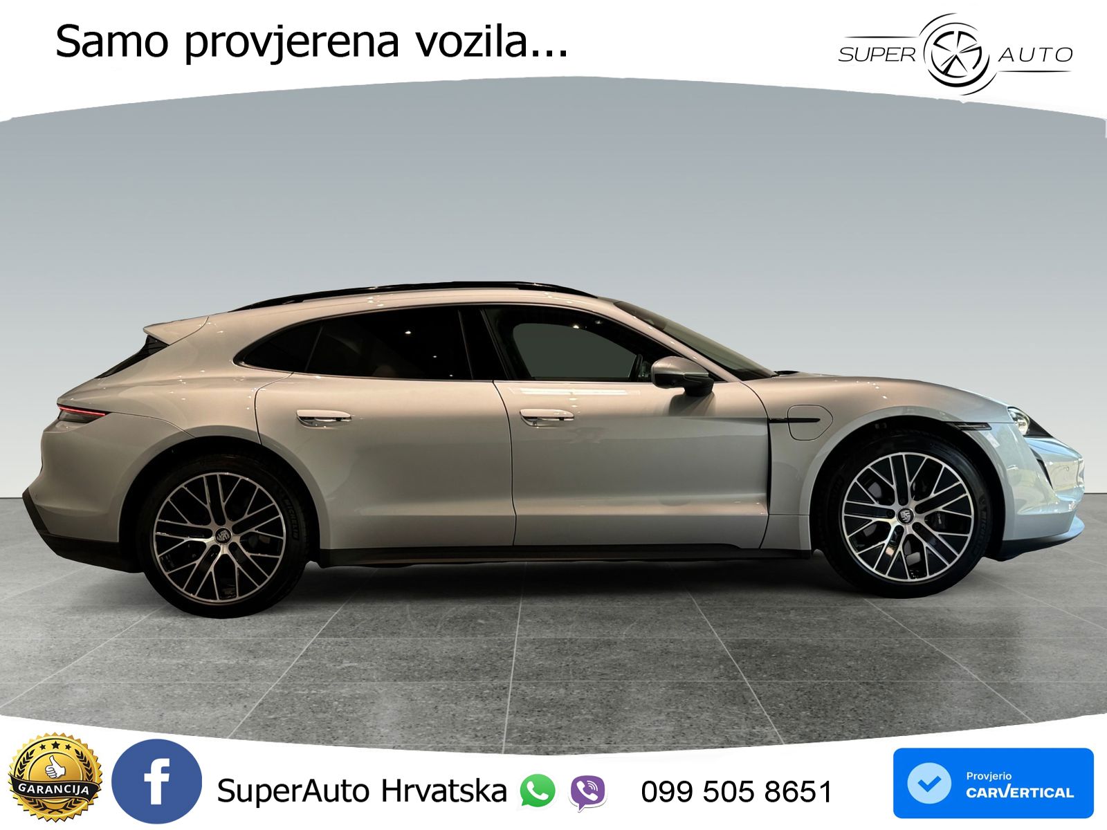 Porsche Taycan Sport Turismo Performance Plus 93.4 kWh (476 KS)