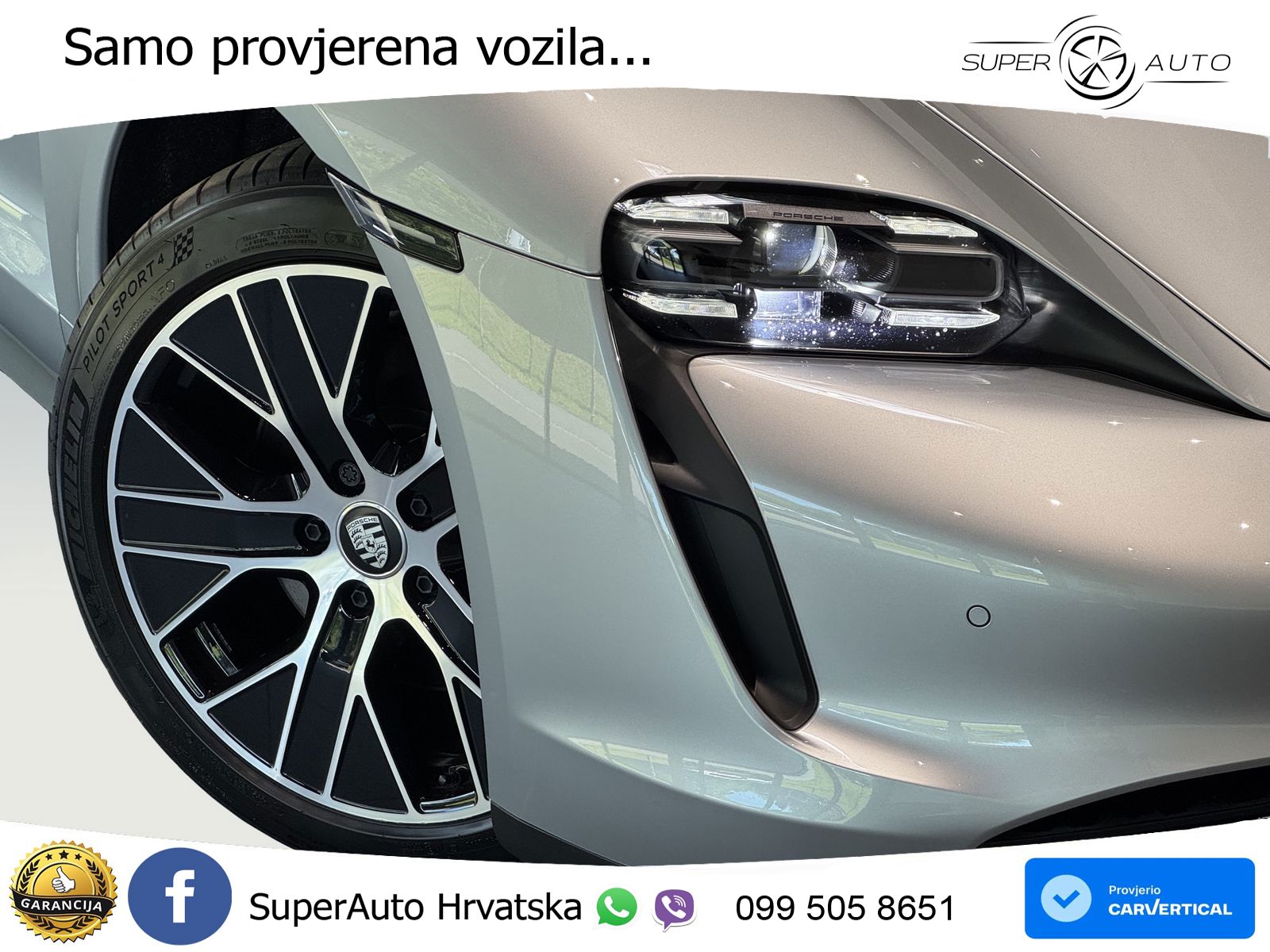 Porsche Taycan Sport Turismo Performance Plus 93.4 kWh (476 KS)