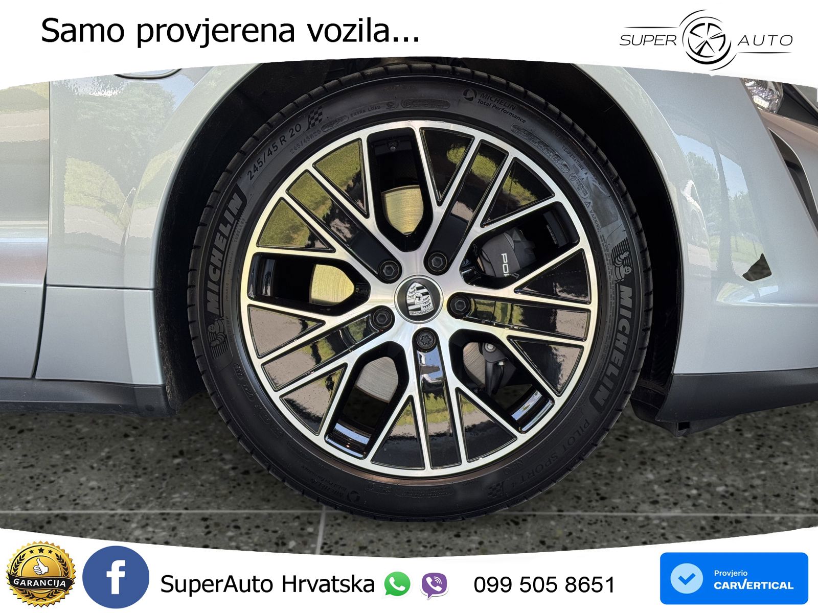 Porsche Taycan Sport Turismo Performance Plus 93.4 kWh (476 KS)