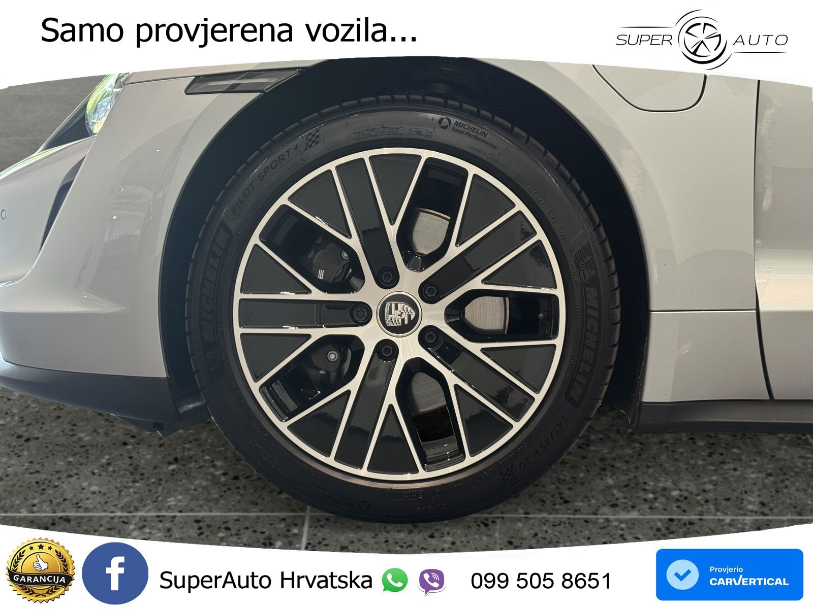 Porsche Taycan Sport Turismo Performance Plus 93.4 kWh (476 KS)