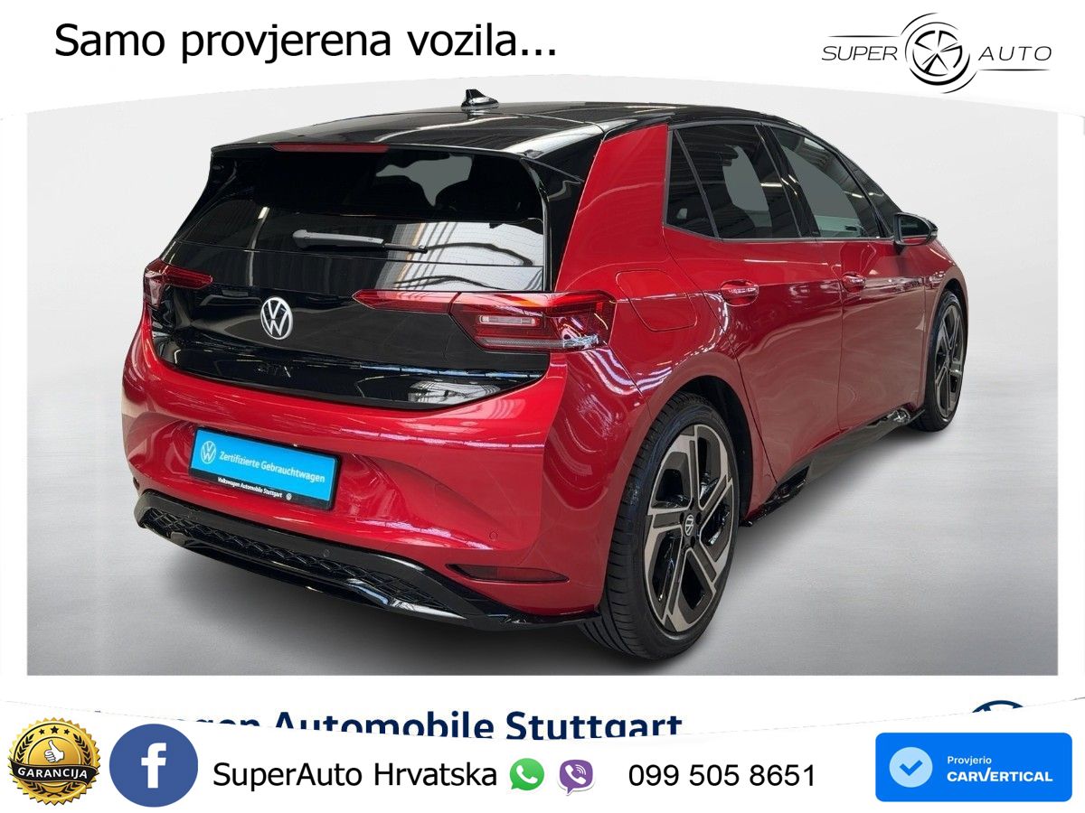 Volkswagen ID.3 GTX 84 kWh (286 KS) LED+GR SJED+ACC
