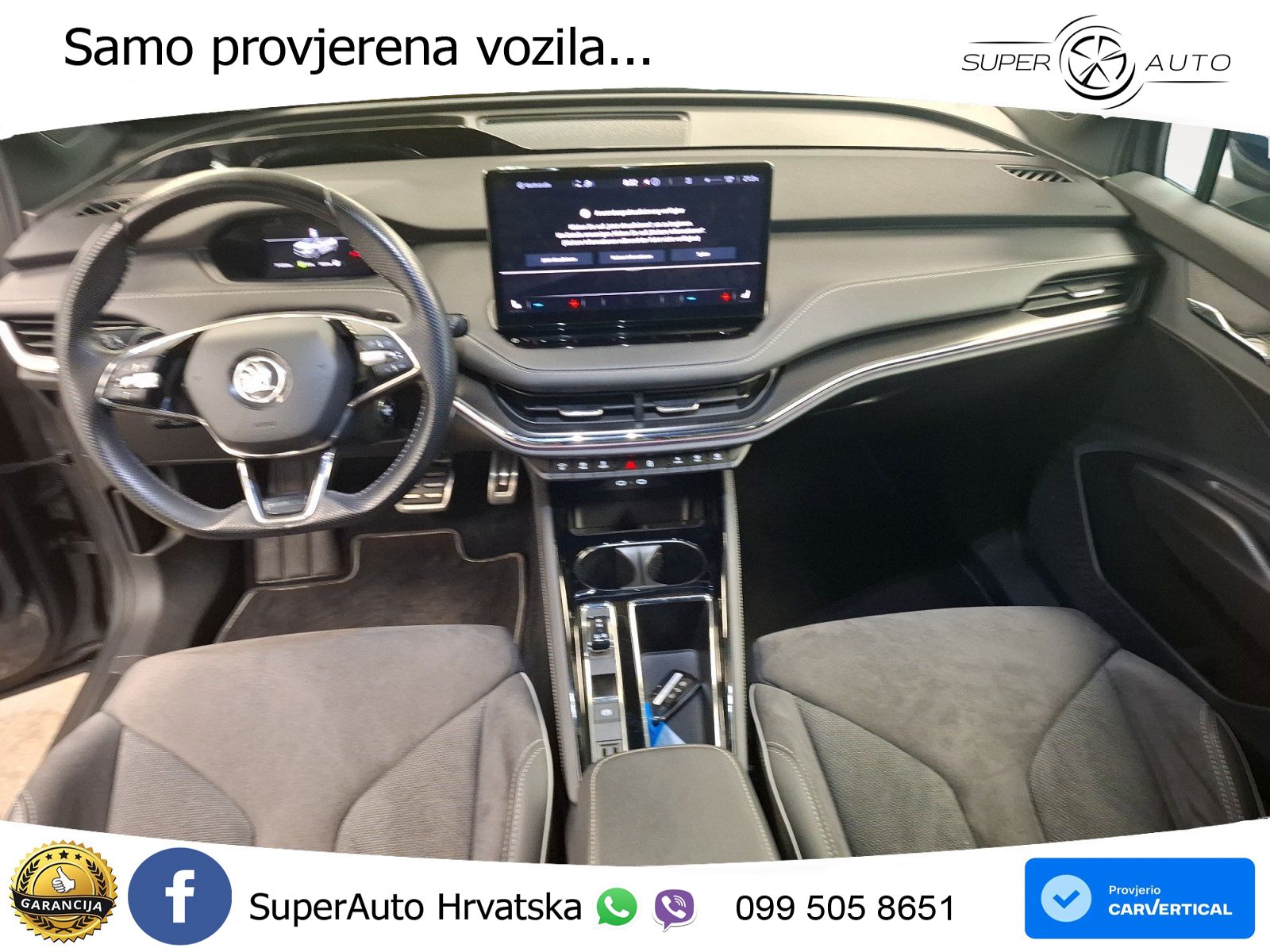 Škoda Enyaq iV 80x 82 kWh (265 KS) AWD SportLine LED+GR SJED+ACC