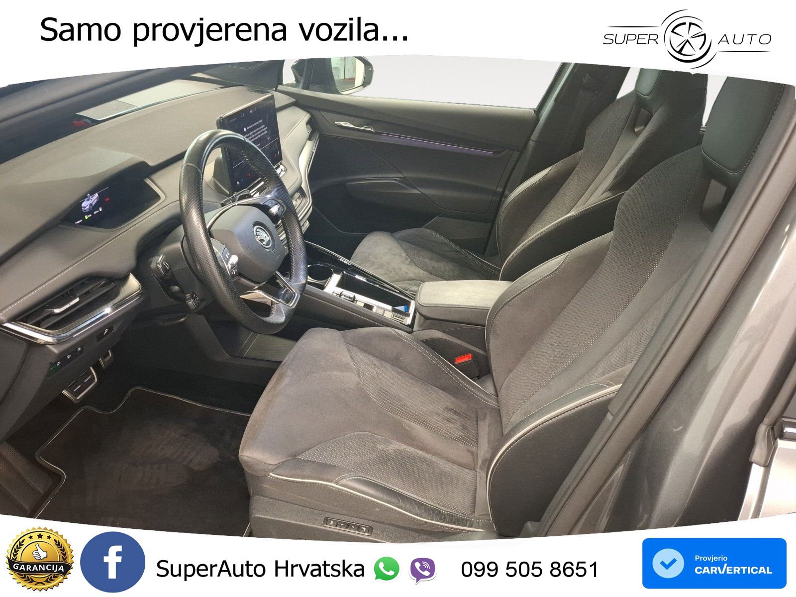 Škoda Enyaq iV 80x 82 kWh (265 KS) AWD SportLine LED+GR SJED+ACC