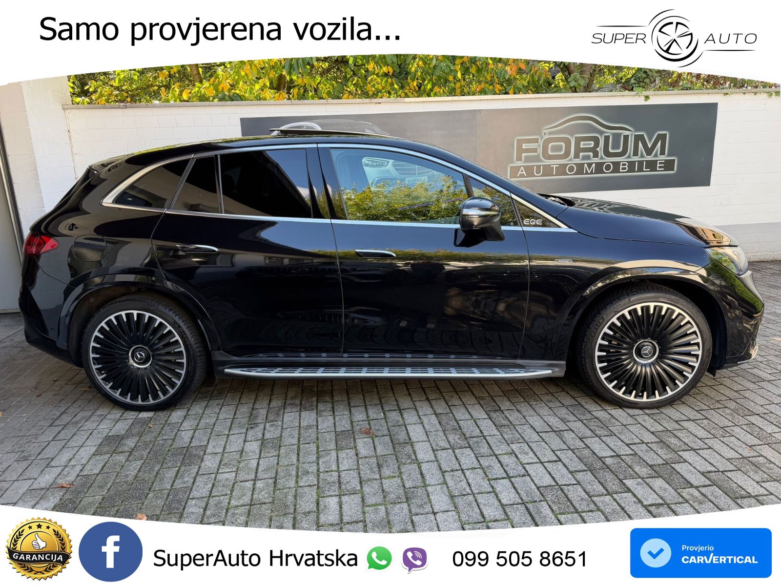 Mercedes EQE SUV AMG 43 100 kWh (476 KS) 4MATIC LED+GR SJED+ACC