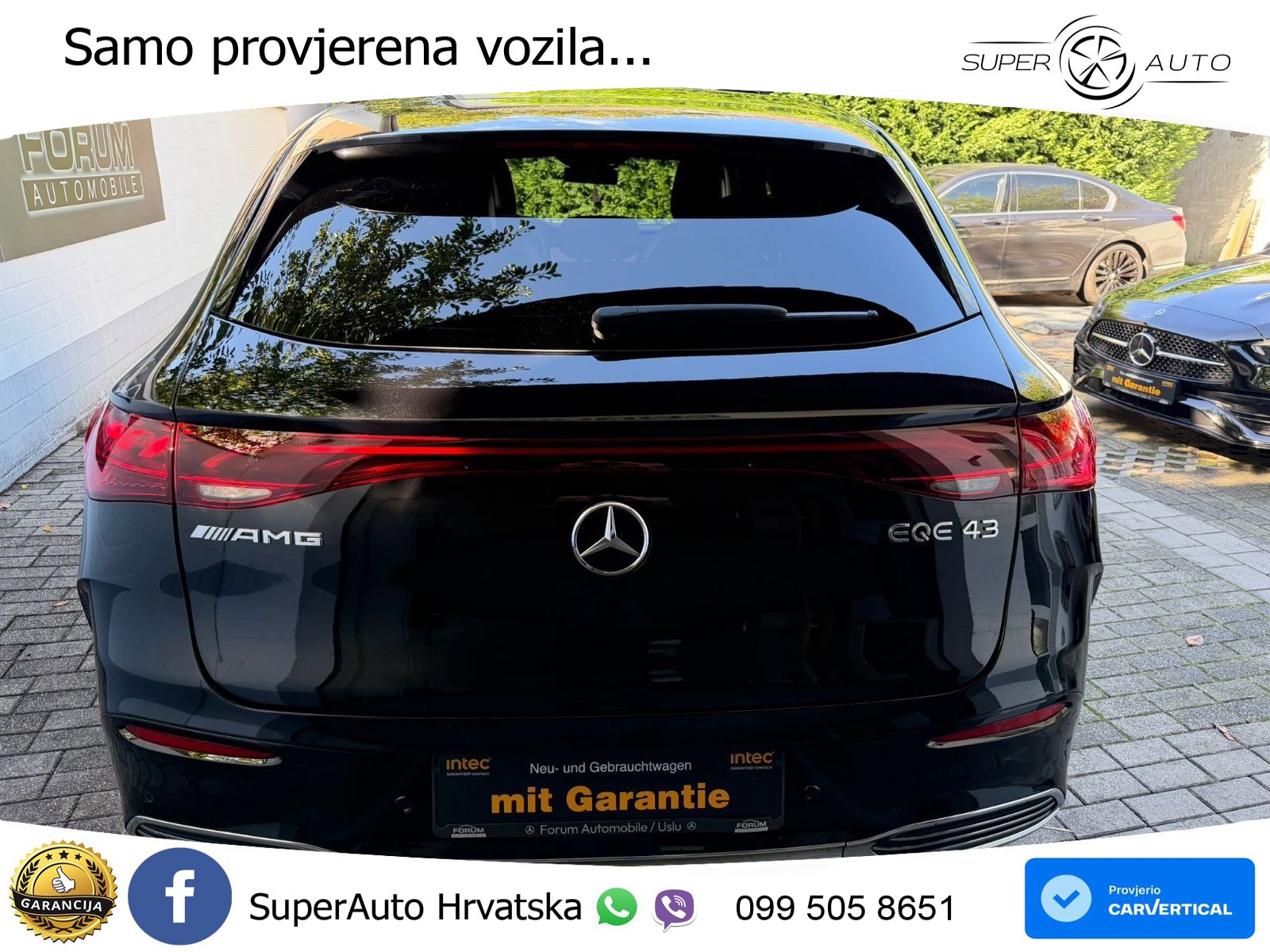Mercedes EQE SUV AMG 43 100 kWh (476 KS) 4MATIC LED+GR SJED+ACC